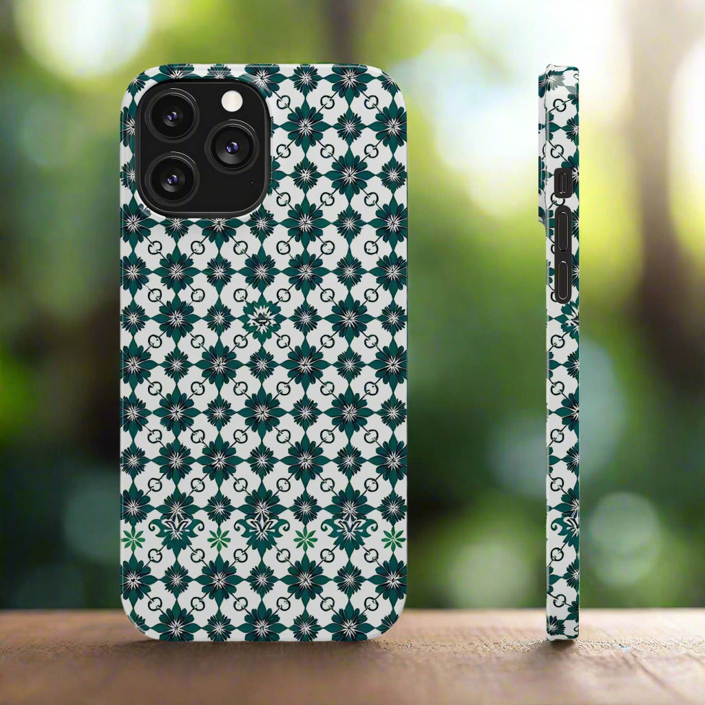 Elegant Geometric Pattern Phone Case for iPhone 7-16 Models - KarArmDesign