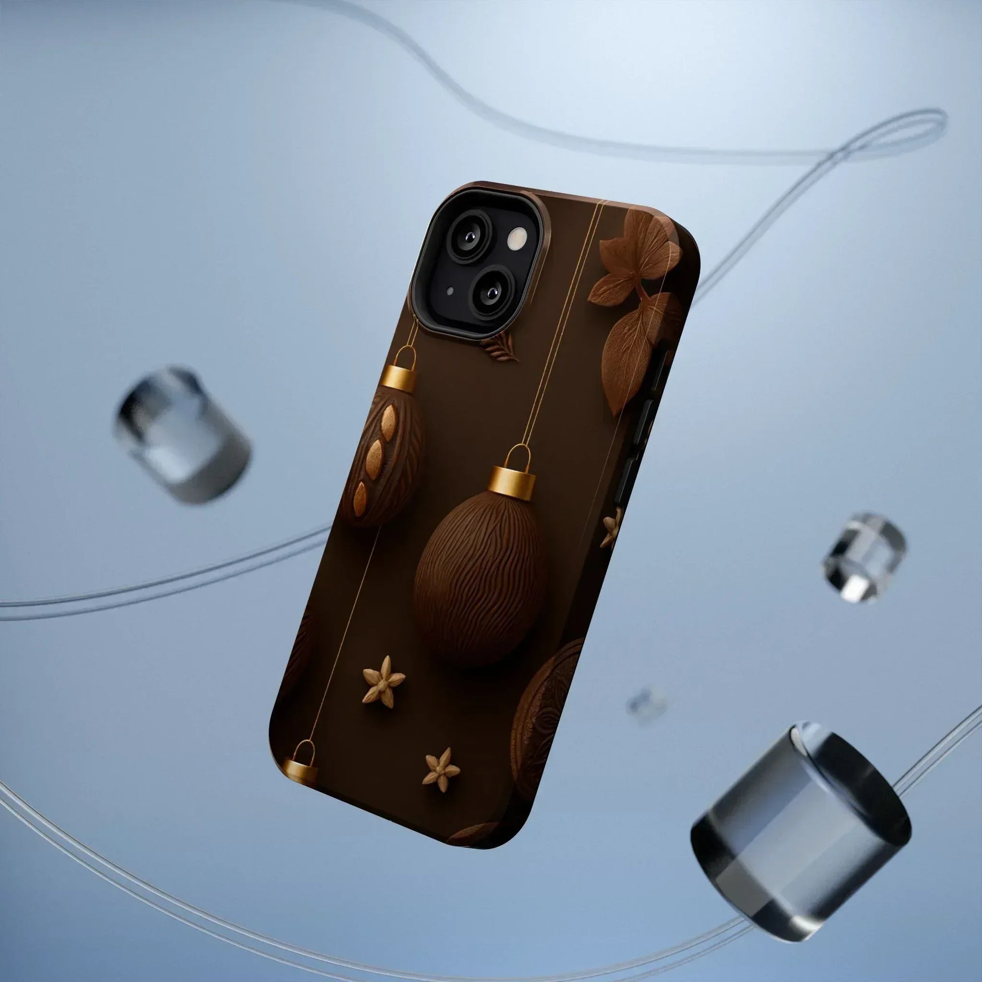 Chocolate Ornaments Phone Case for iPhone 11-17 and Galaxy S21-S22 - KARARMDESIGN