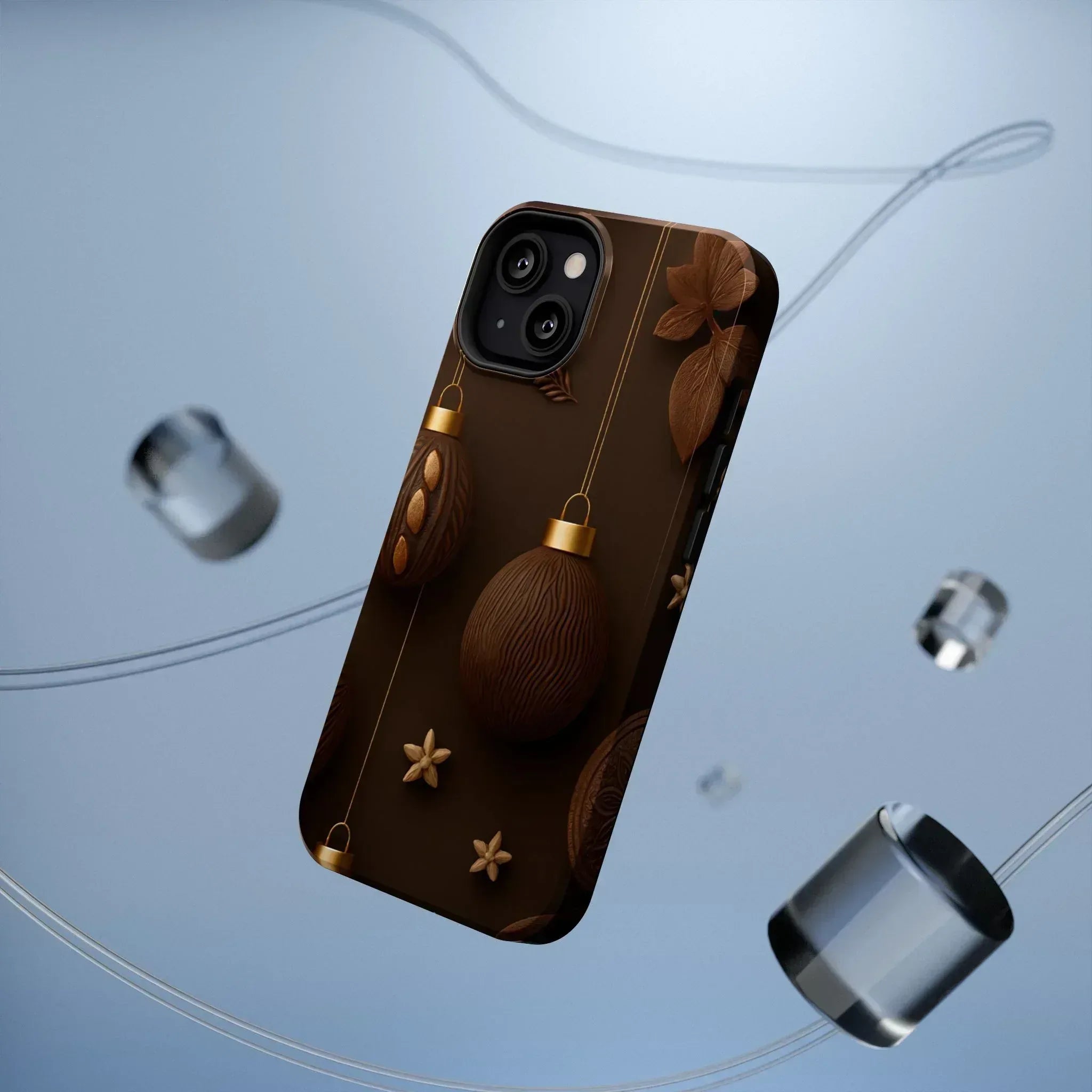 Chocolate Ornaments Phone Case for iPhone 11-17 and Galaxy S21-S22 - KARARMDESIGN