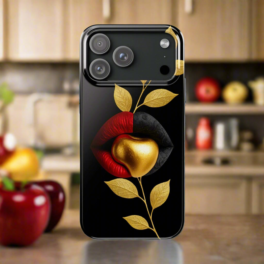 Gilded Expression Phone Case for iPhone 7-17 Models - KARARMDESIGN