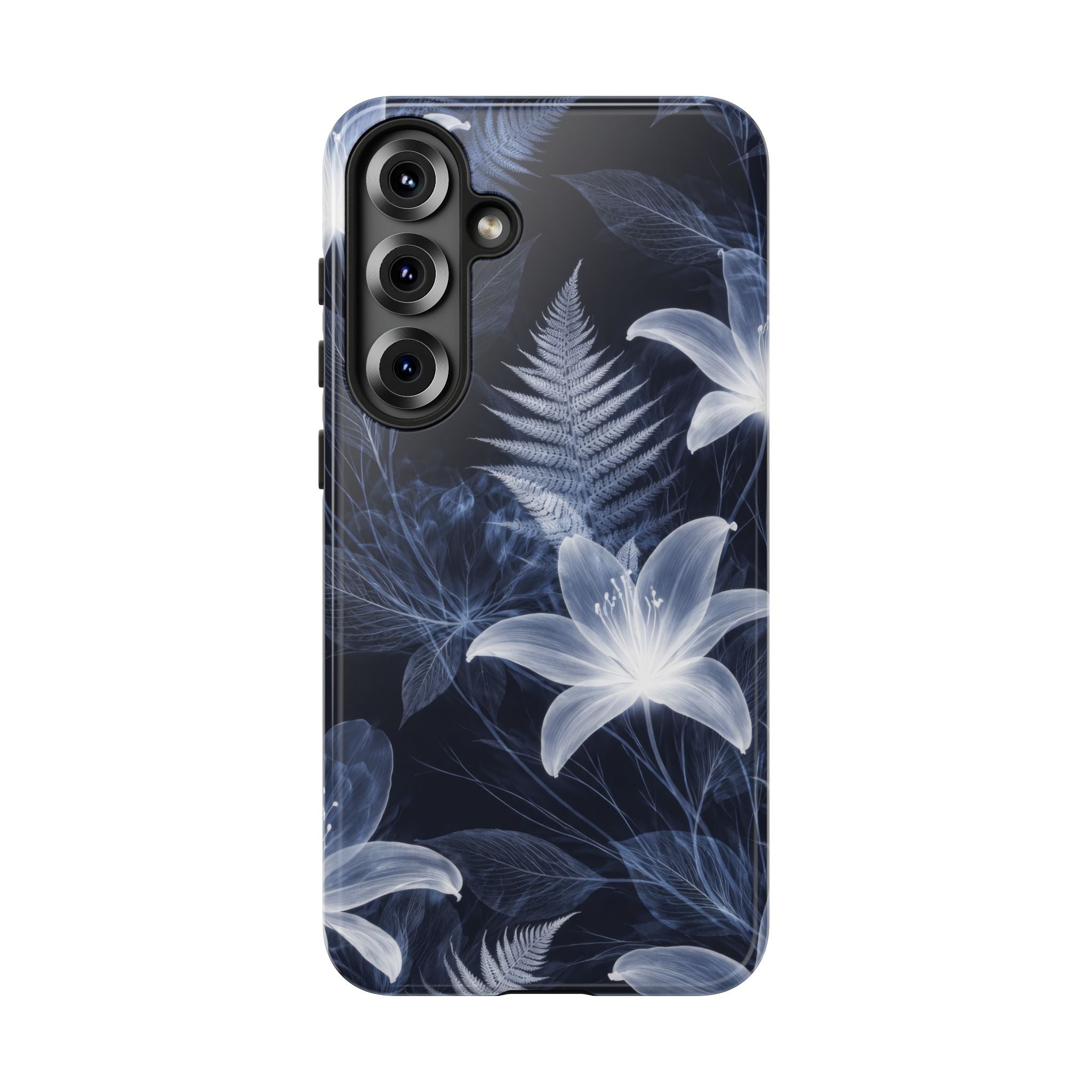 Moonlight Garden Phone Case for iPhone 11-17 and Galaxy S20-S26