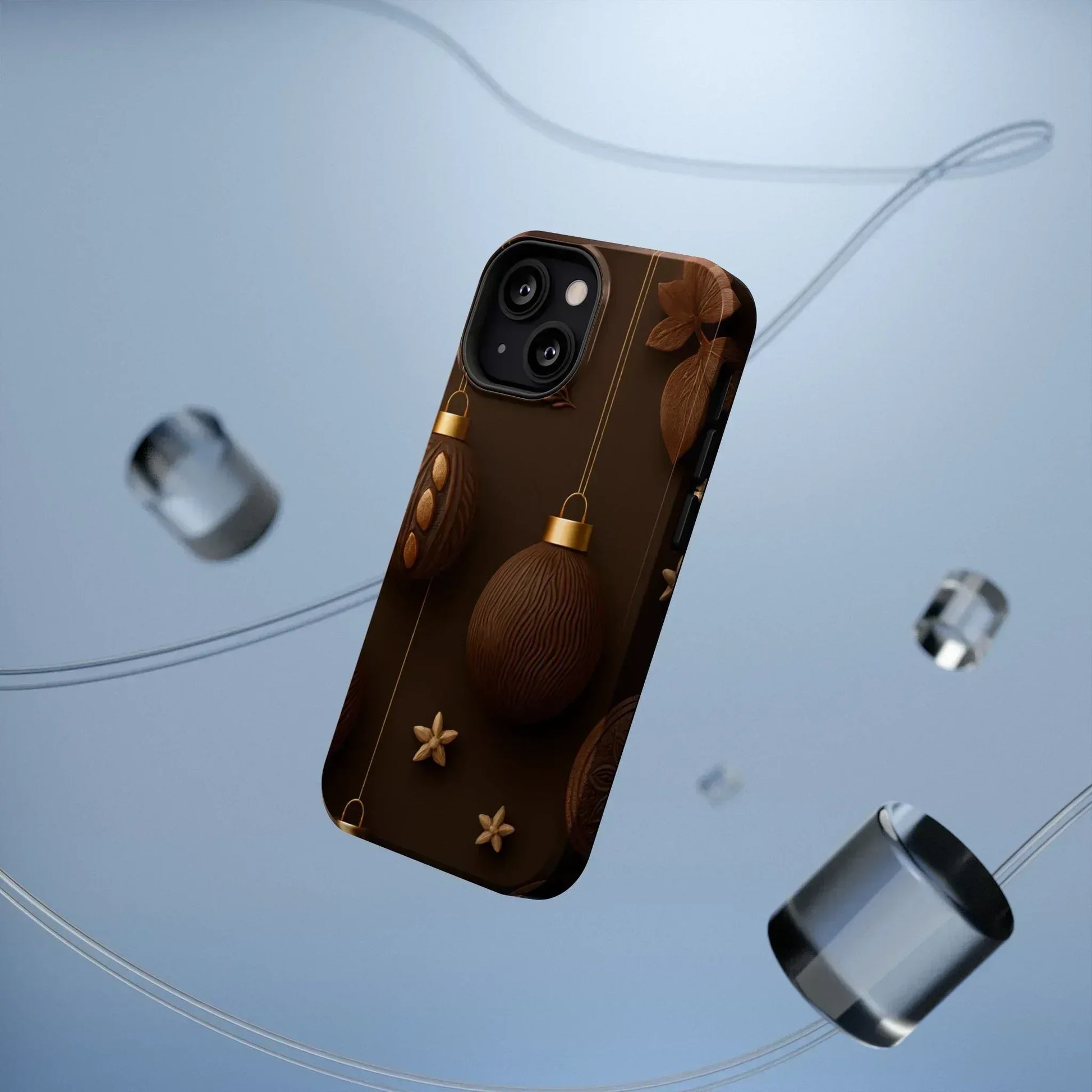 Chocolate Ornaments Phone Case for iPhone 11-17 and Galaxy S21-S22 - KARARMDESIGN