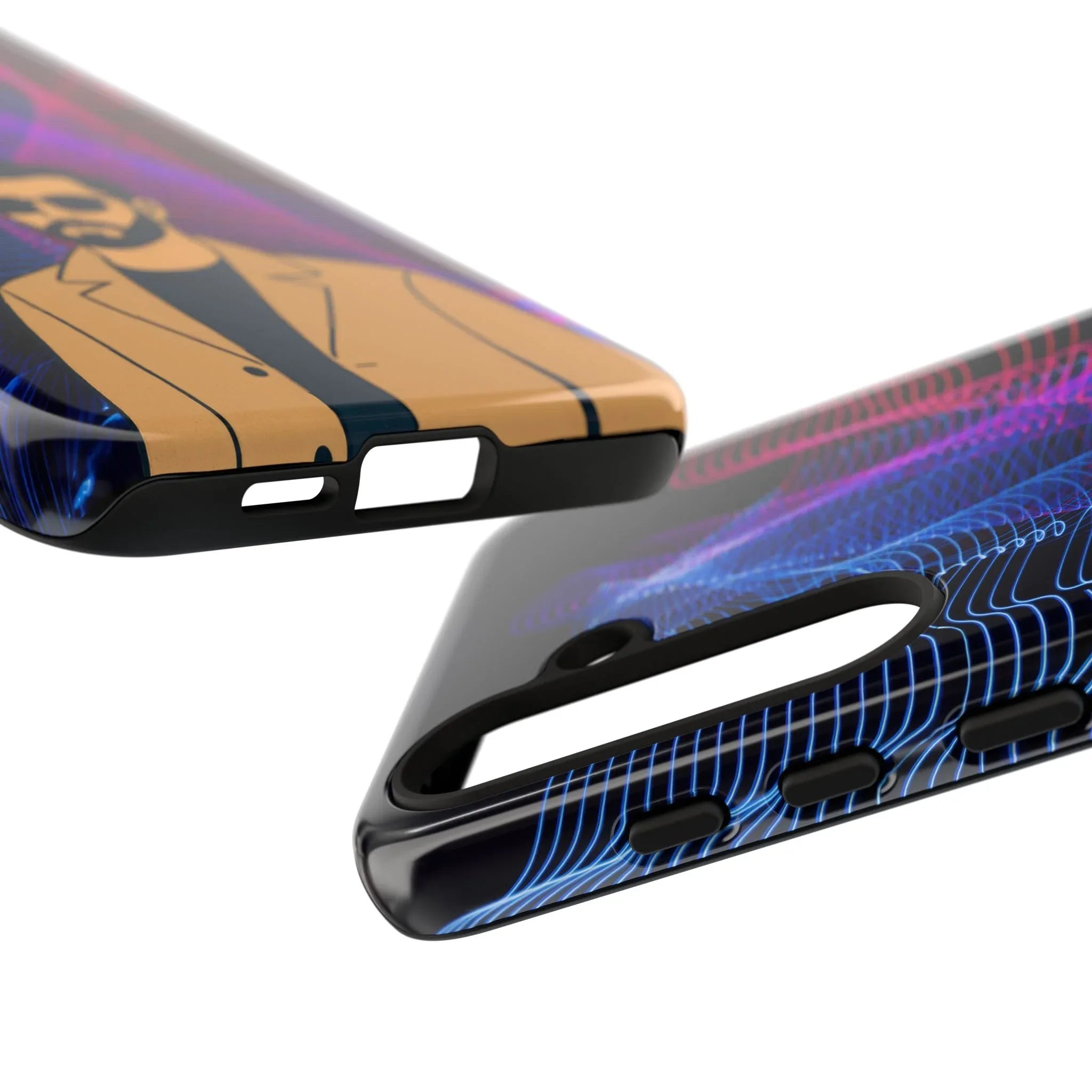 Bearded Style Phone Case for iPhone 11-17 and Galaxy S20-S25 - KARARMDESIGN