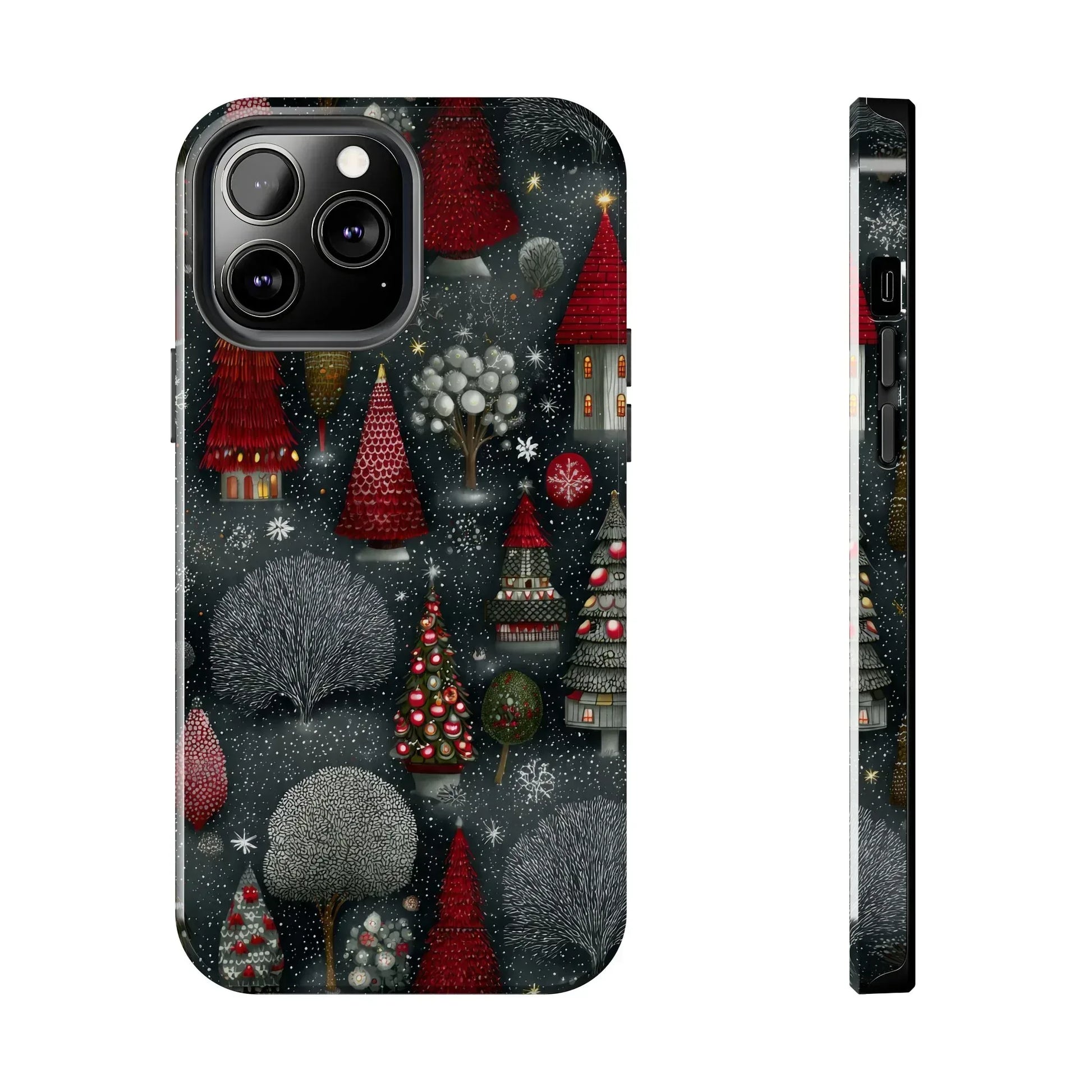 Frosted Fir Magic Phone Case for iPhone 11-17 - KARARMDESIGN