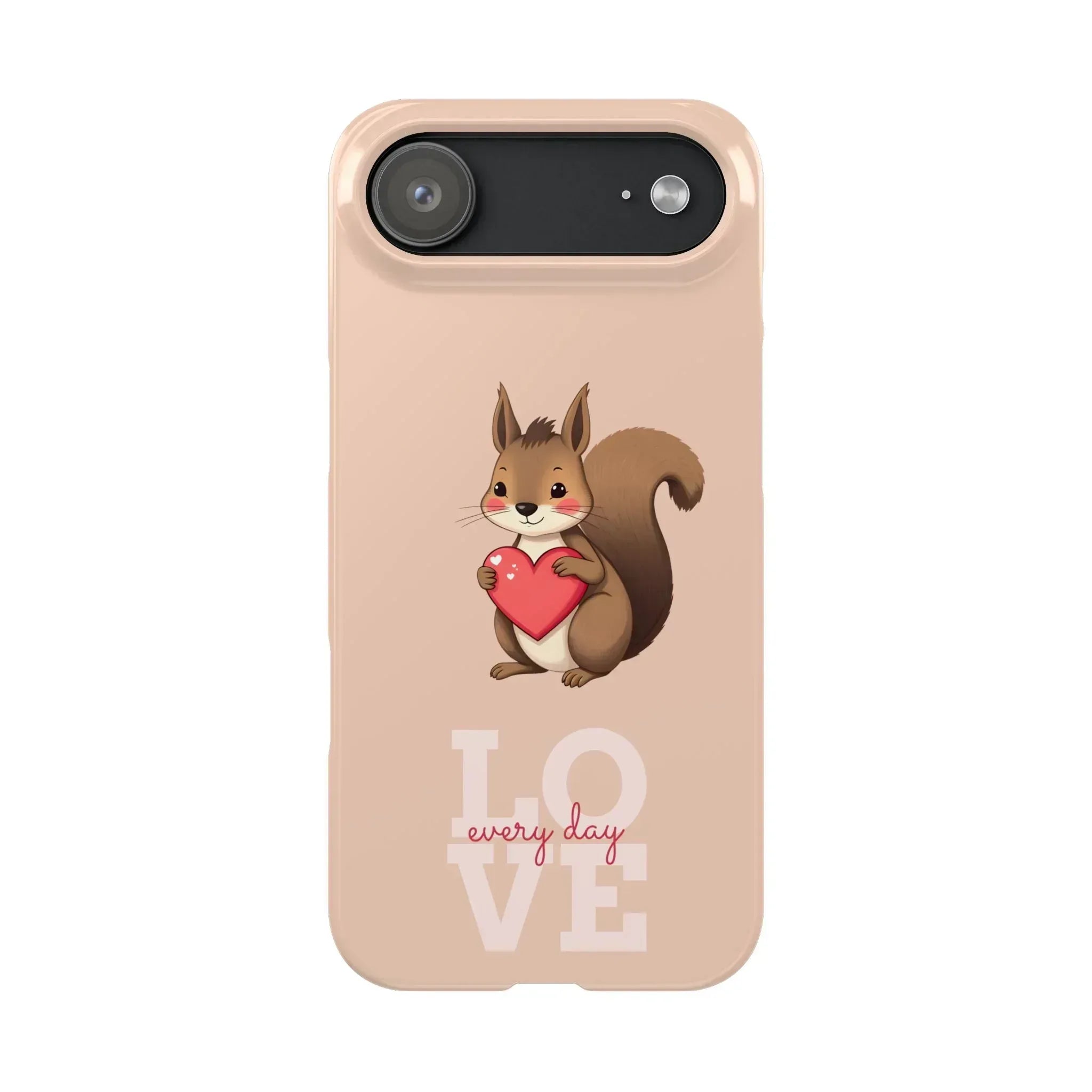 Cute Squirrel Phone Case for iPhone 11-17 - KARARMDESIGN