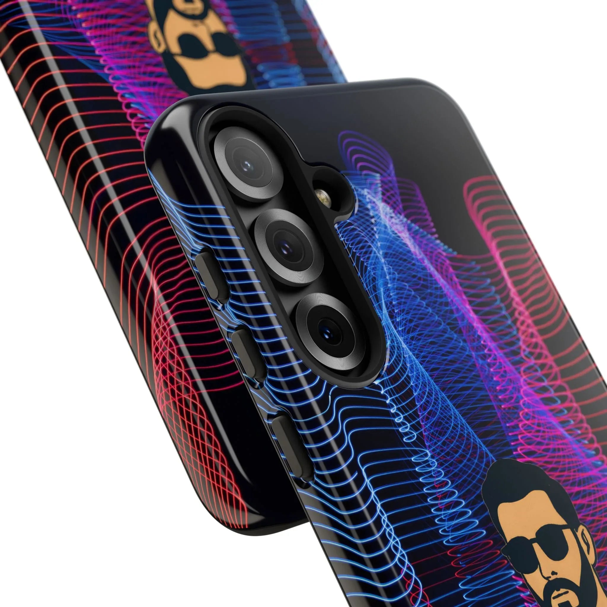 Bearded Style Phone Case for iPhone 11-17 and Galaxy S20-S25 - KARARMDESIGN