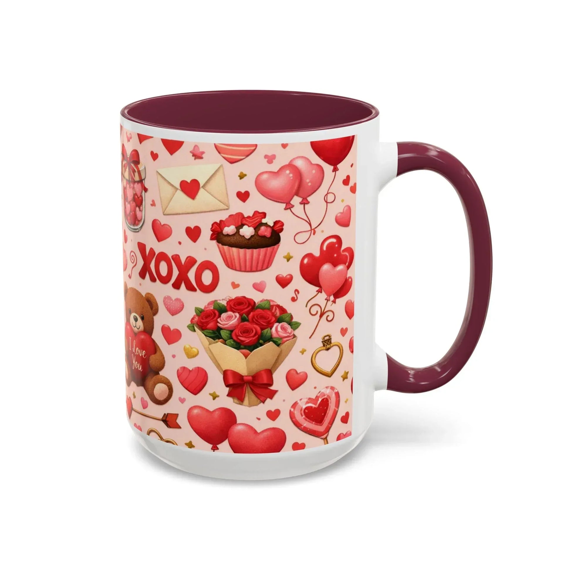 Sweetheart Love Mug - Colorful Mugs (11oz, 15oz) - KARARMDESIGN