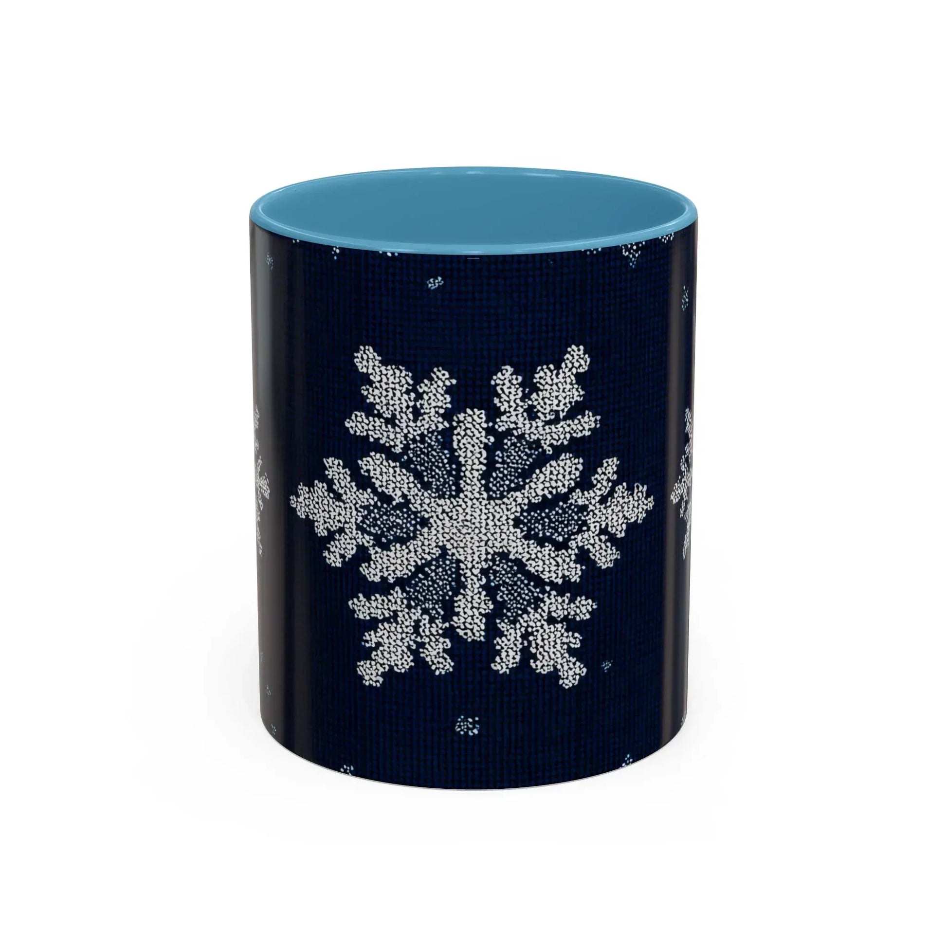 Snowflake Mug - Accent Coffee Mug (11, 15oz) - KARARMDESIGN