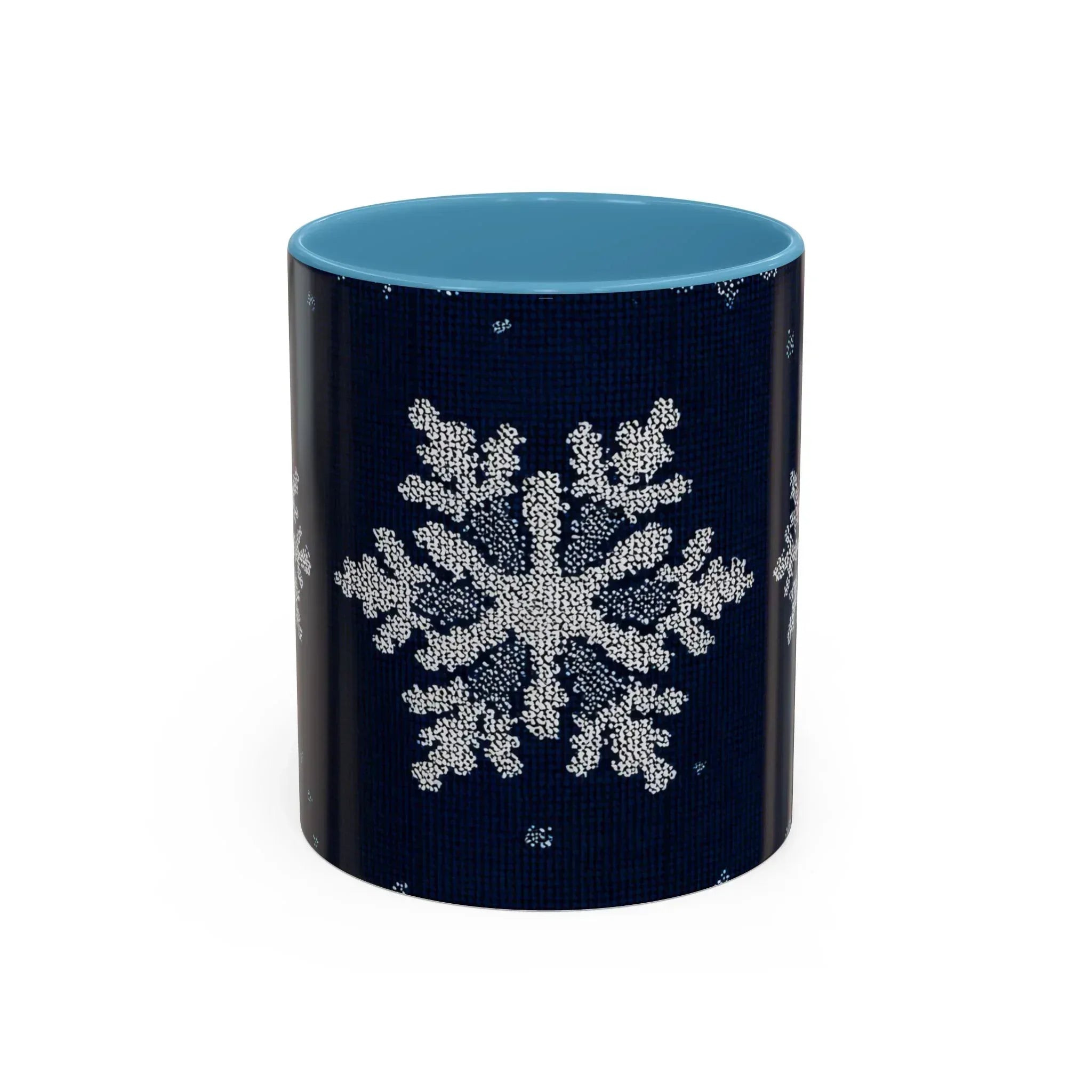 Snowflake Mug - Accent Coffee Mug (11, 15oz) - KARARMDESIGN