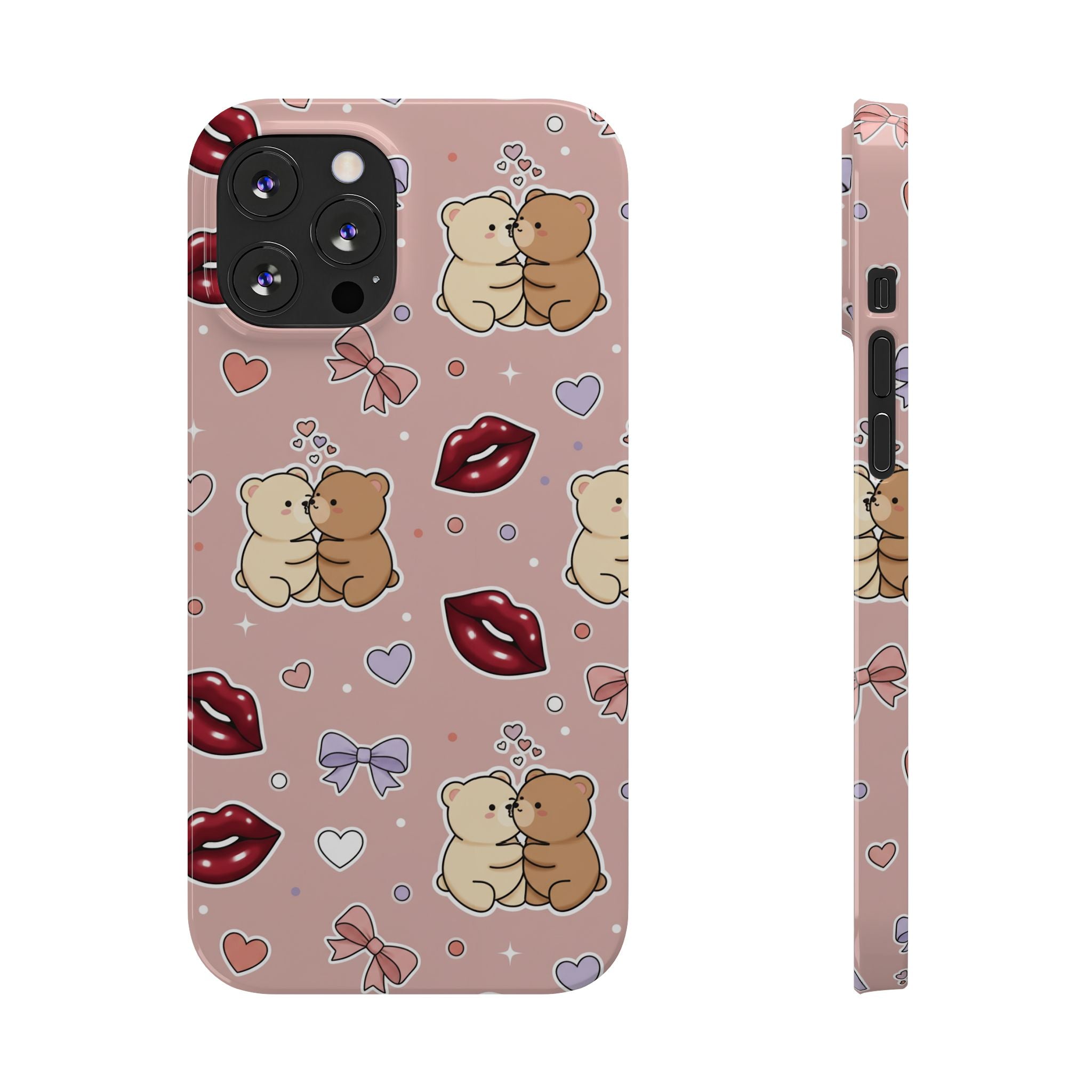 Bear Hug Bliss Phone Case for iPhone 11–17