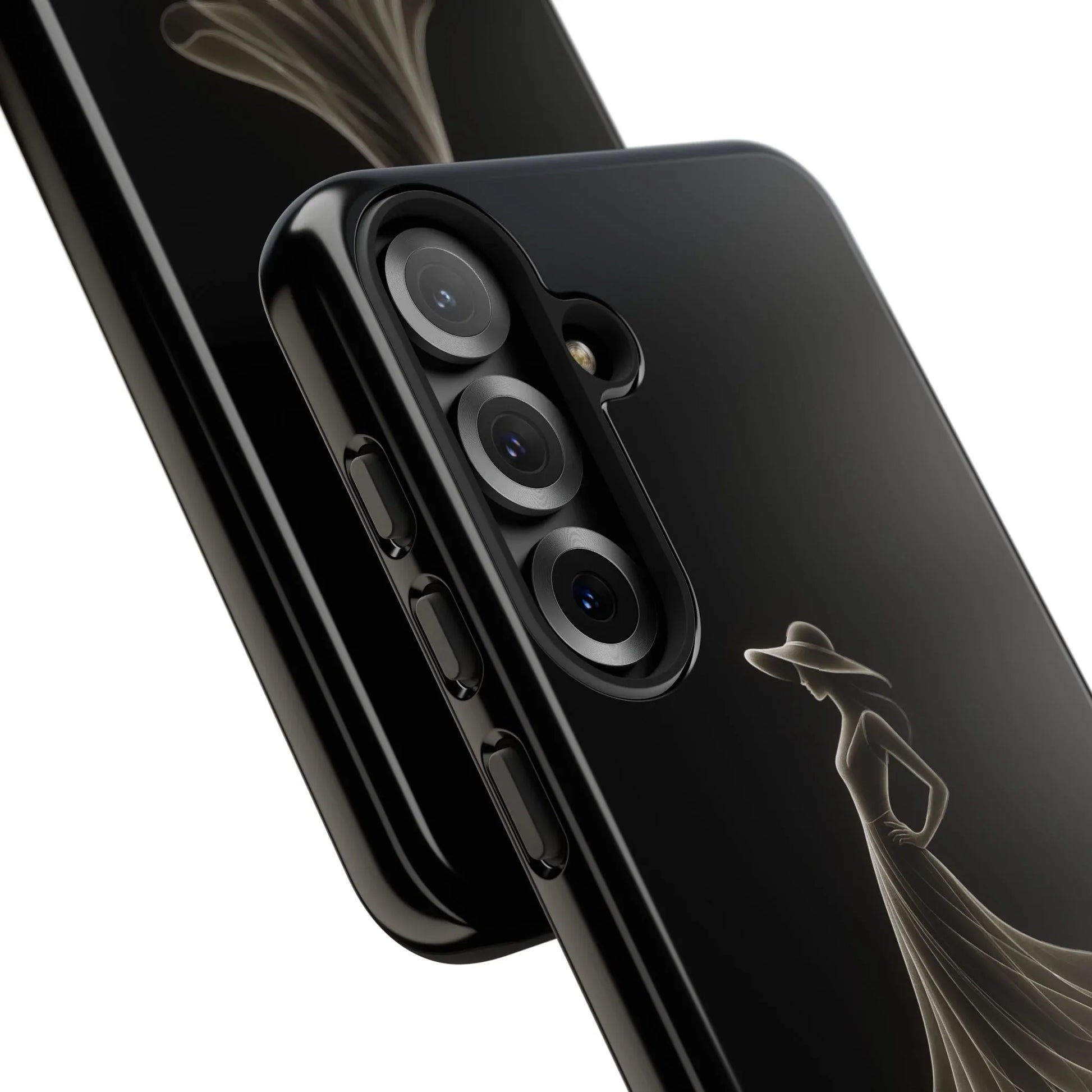 Elegant Woman Phone Case for iPhone 12-17 and Galaxy S20-S25 - KARARMDESIGN