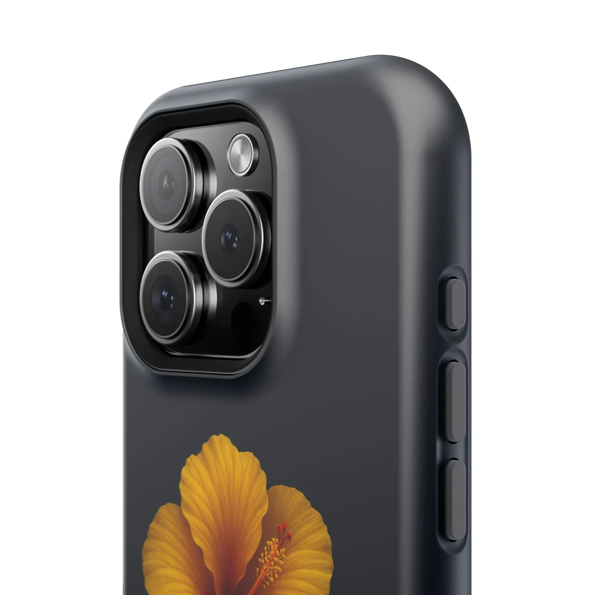 Elegant Hibiscus Phone Case for iPhone 11-17 and Galaxy S21-S22 - KARARMDESIGN