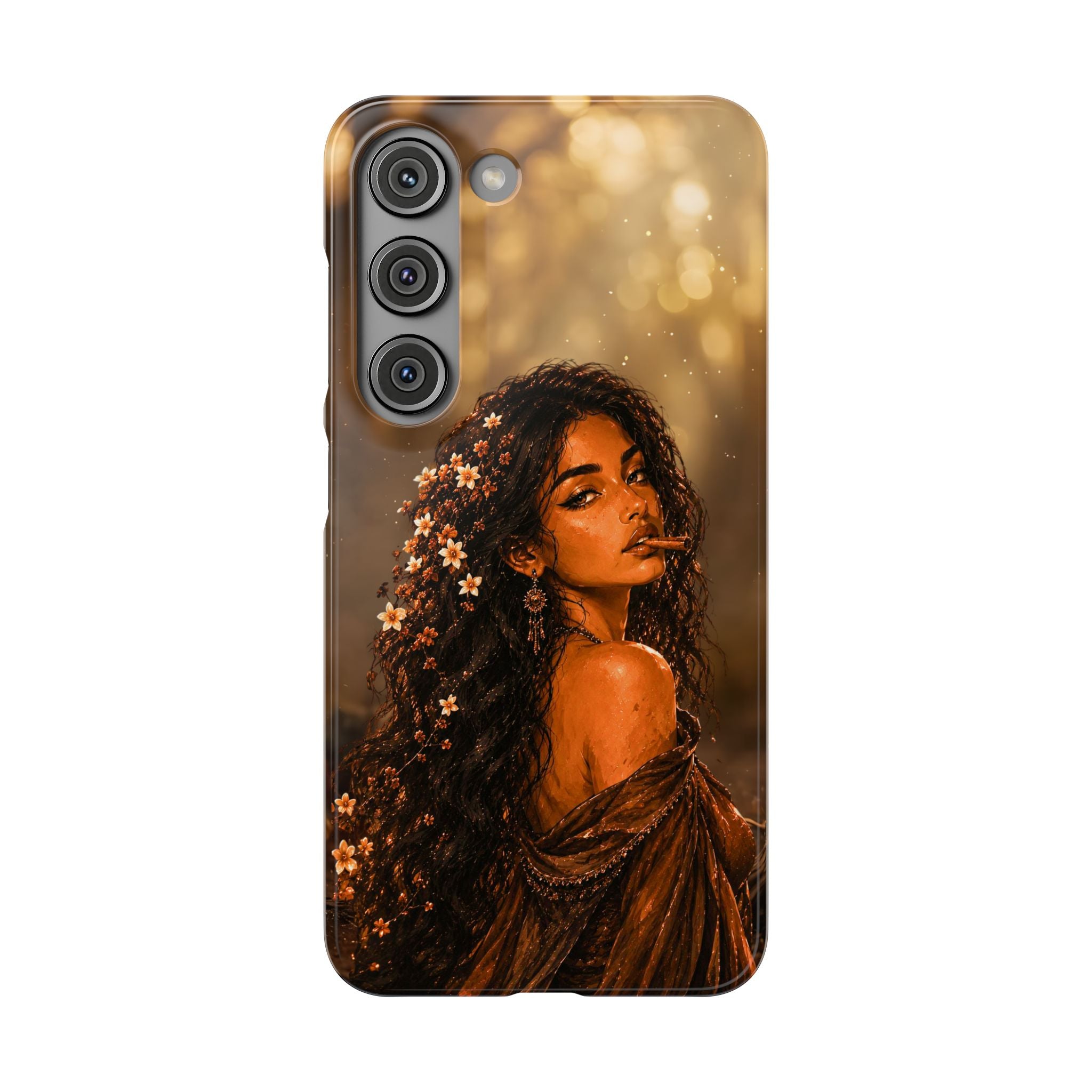 Cinnamon Girl Phone Case for iPhone 11-17 & Samsung Galaxy S20-S26