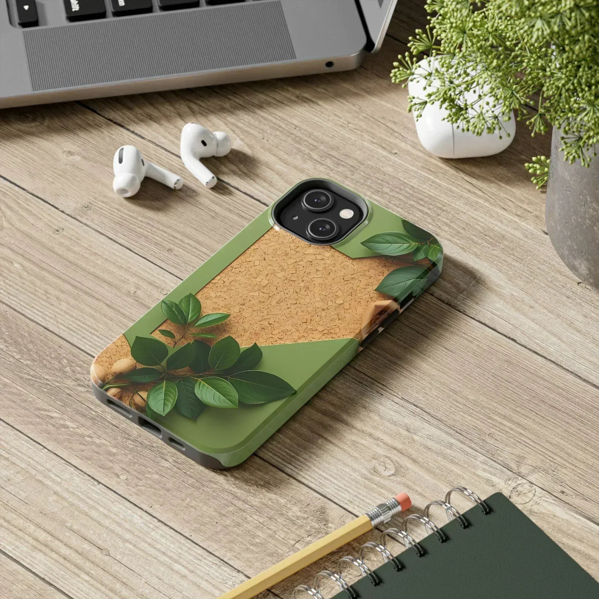 Eco-Inspired Phone Case for iPhone 11-16 and Galaxy S21-S24 - KARARMDESIGN