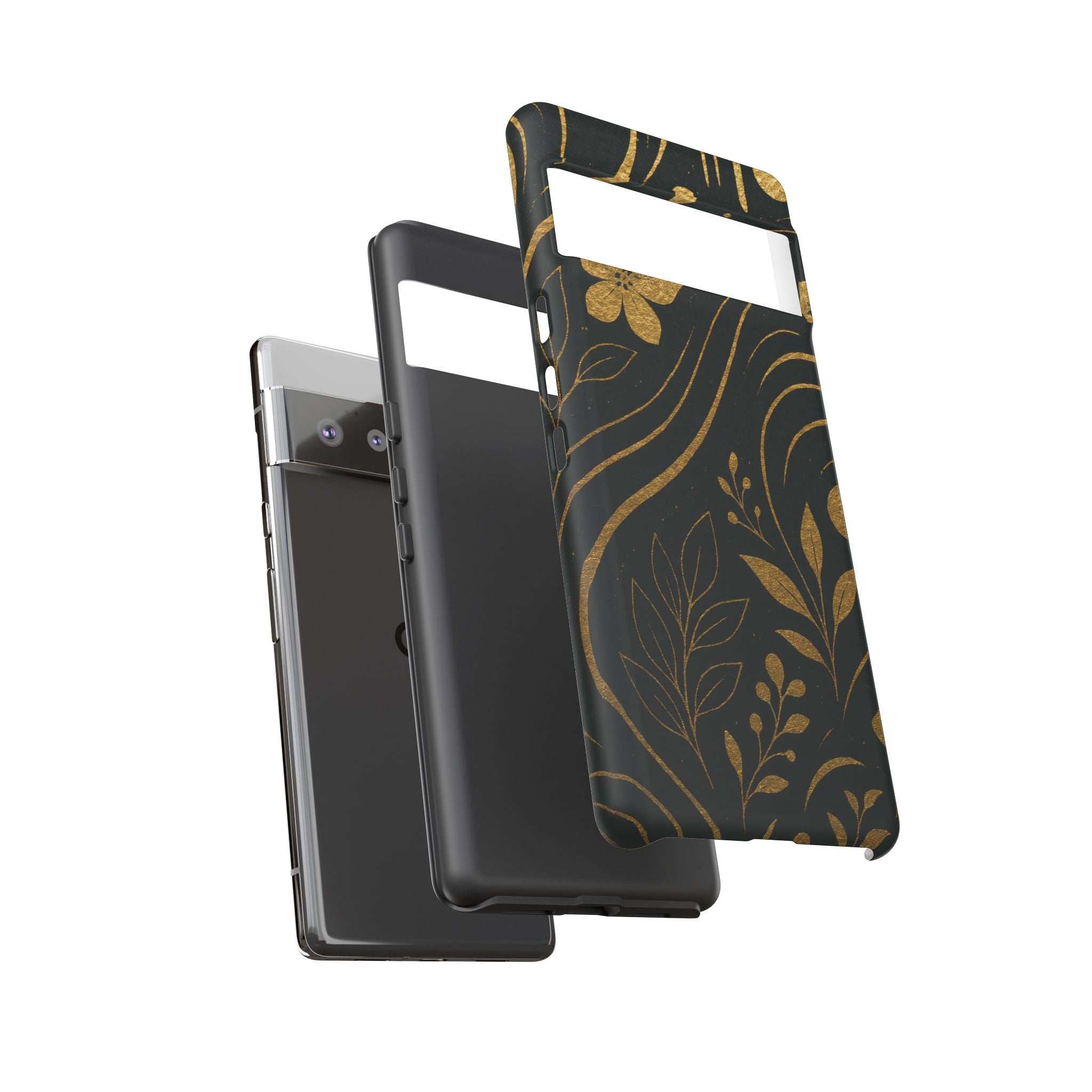 Gold Pattern Tough Phone Case for Samsung Galaxy & Google Pixel