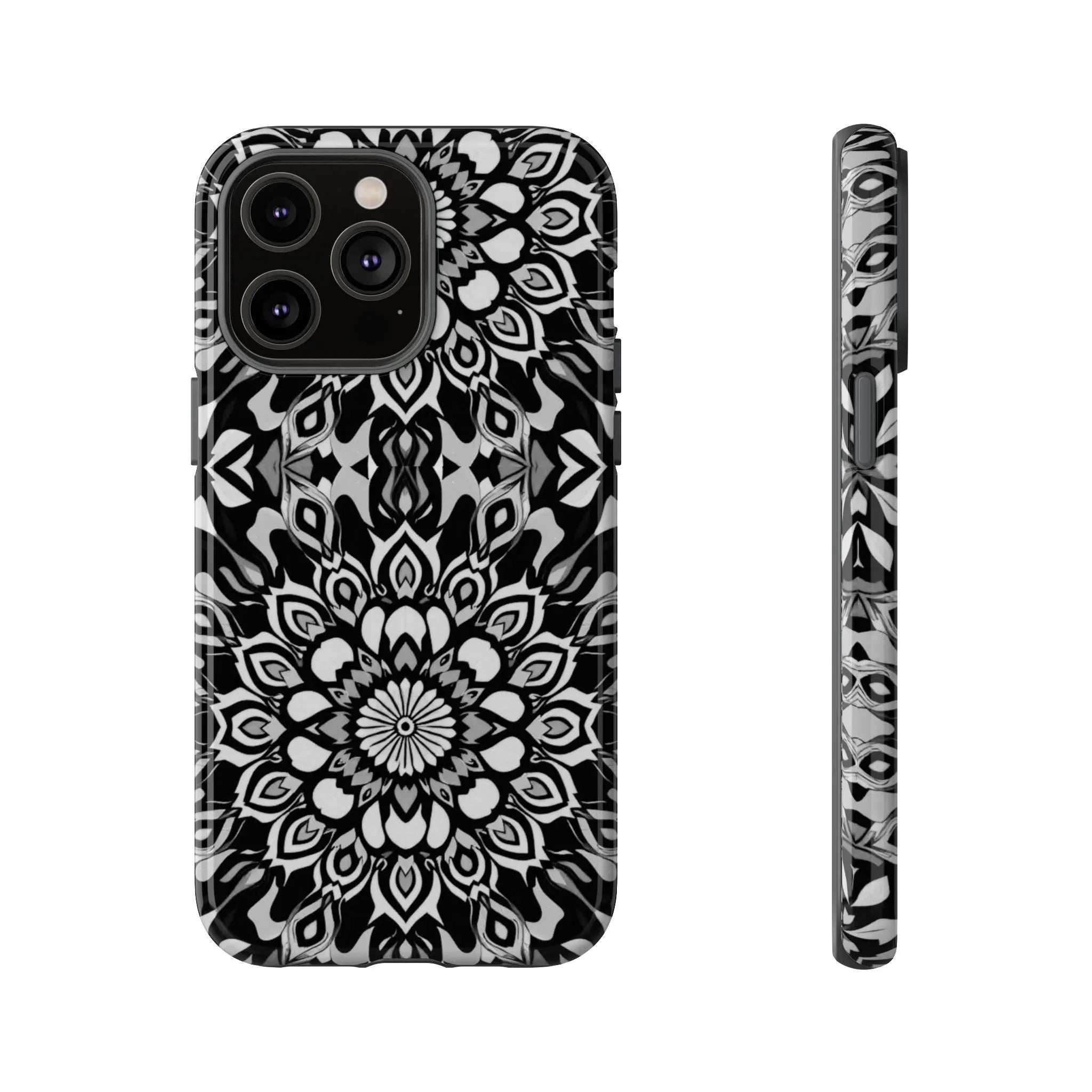 Mandala Phone Case for iPhone and Galaxy - KARARMDESIGN