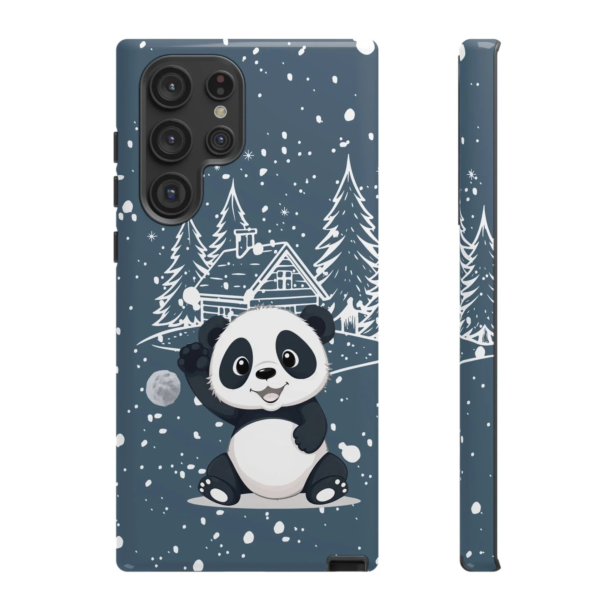 Cute Panda Phone Case for Samsung Galaxy and Google Pixel - KARARMDESIGN