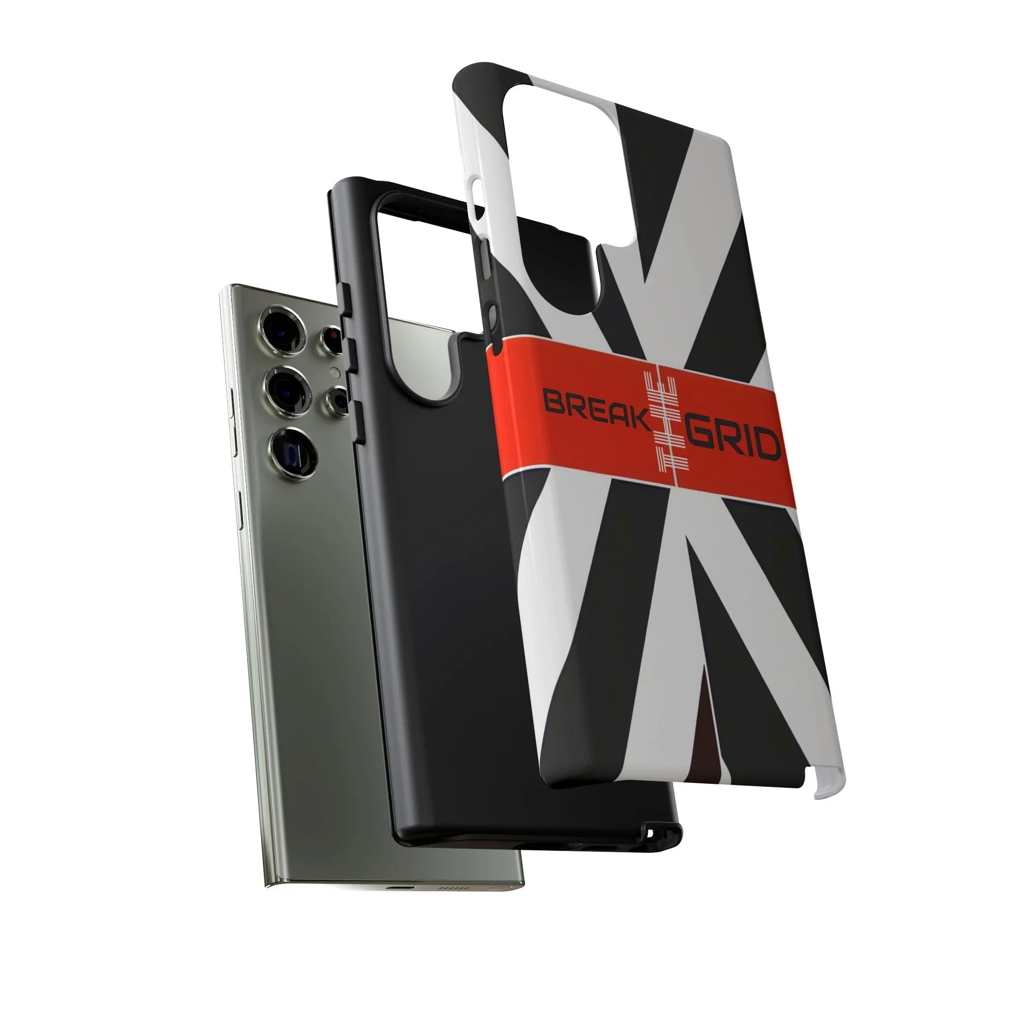 Break The Grid Phone Case for iPhone 11–16 and Galaxy S20–S25 - KARARMDESIGN