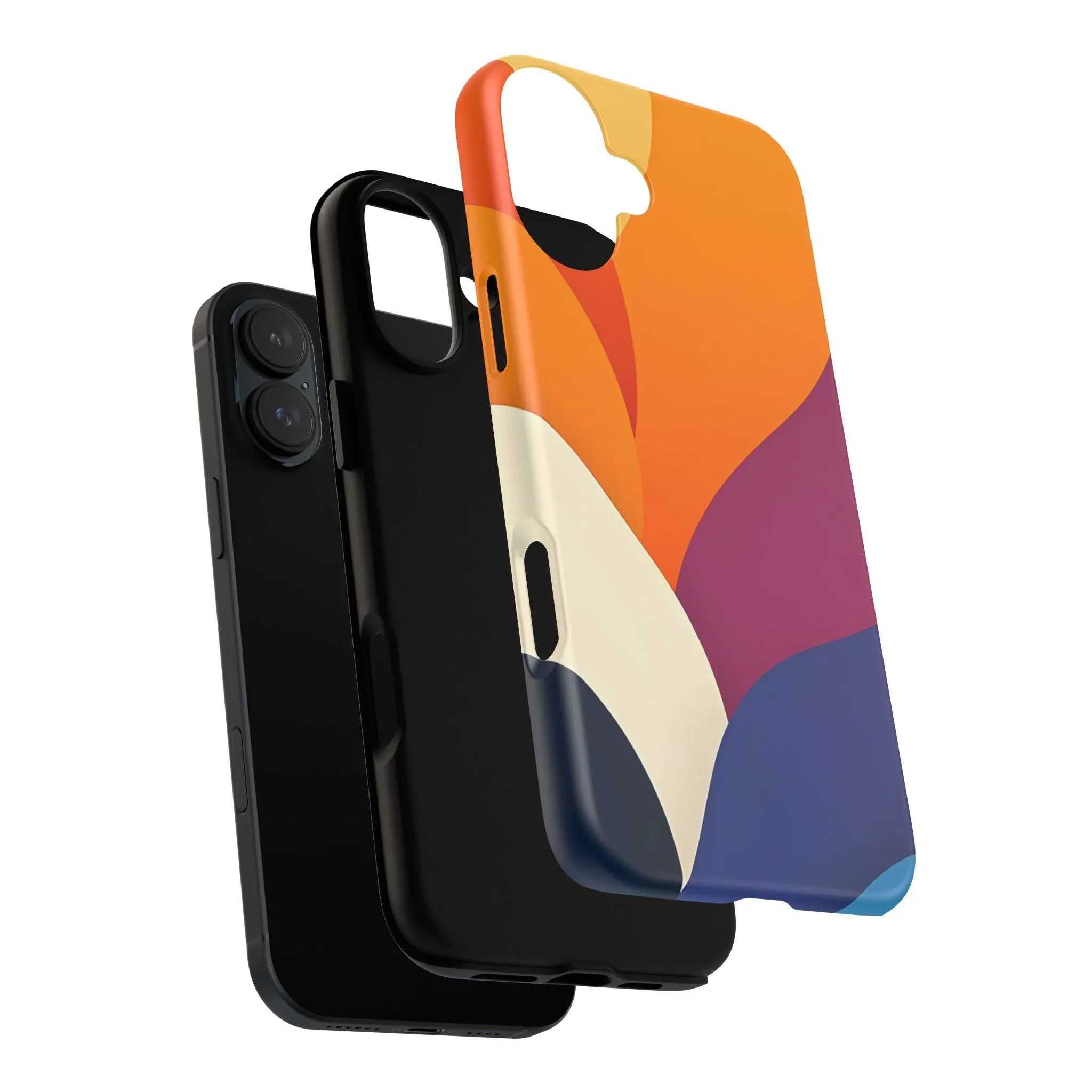 Vibrant Abstract Design Phone Case for iPhone and Galaxy - KARARMDESIGN