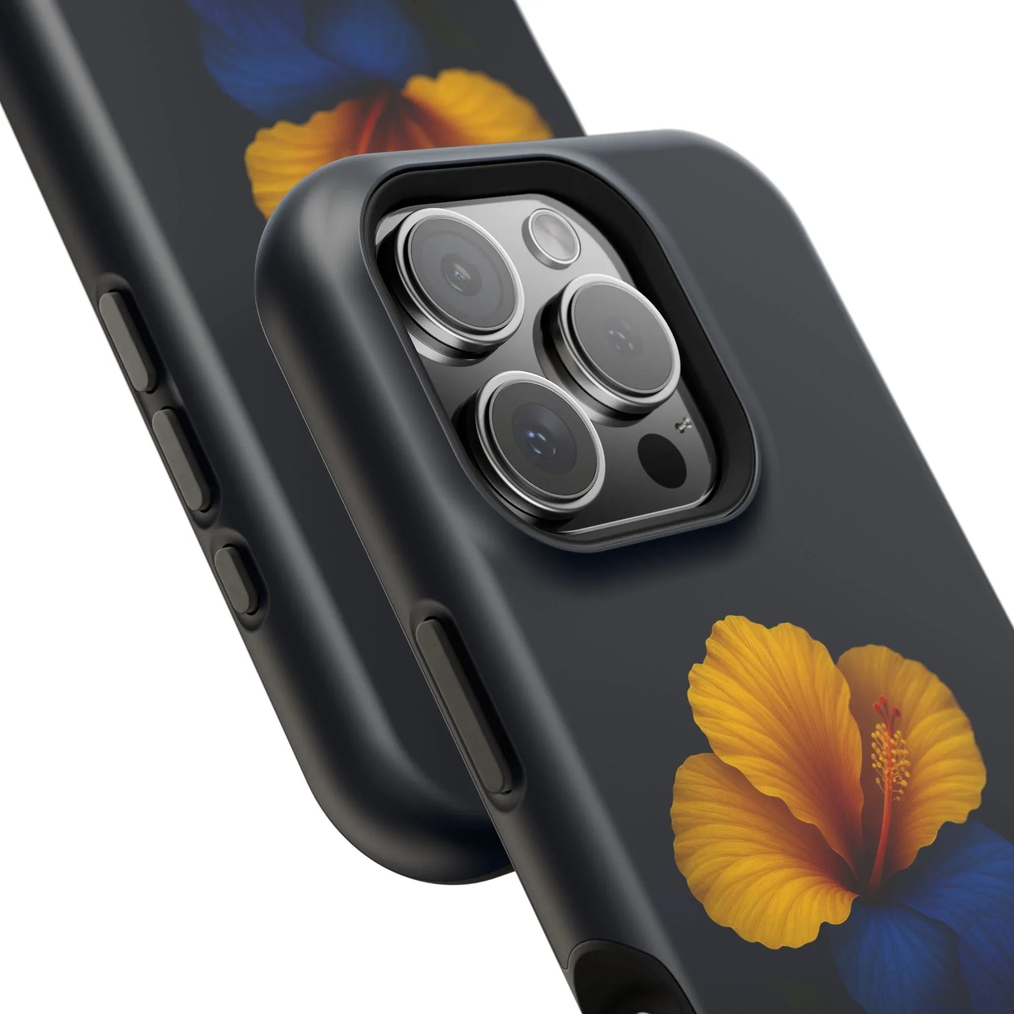 Elegant Hibiscus Phone Case for iPhone 11-17 and Galaxy S21-S22 - KARARMDESIGN
