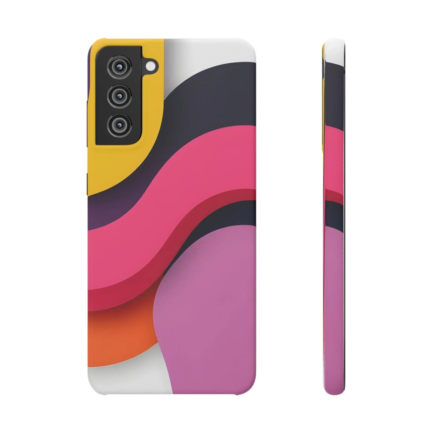 Abstract Phone Case for iPhone 7-16 and Samsung Galaxy S10-S25 Models - KarArmDesign