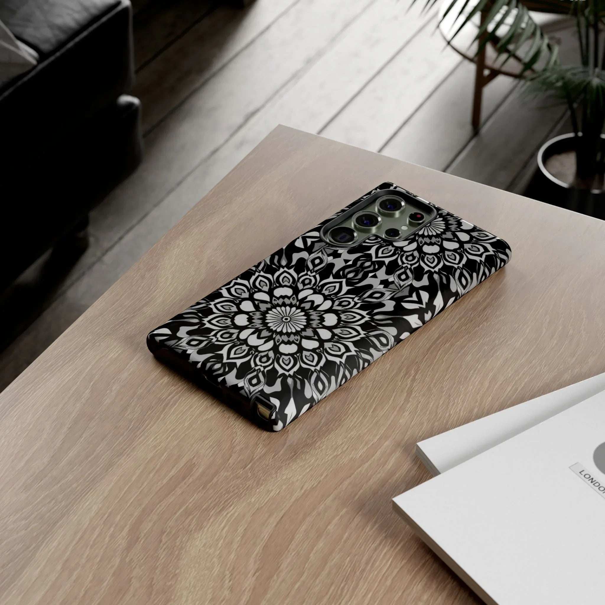 Mandala Phone Case for iPhone and Galaxy - KARARMDESIGN