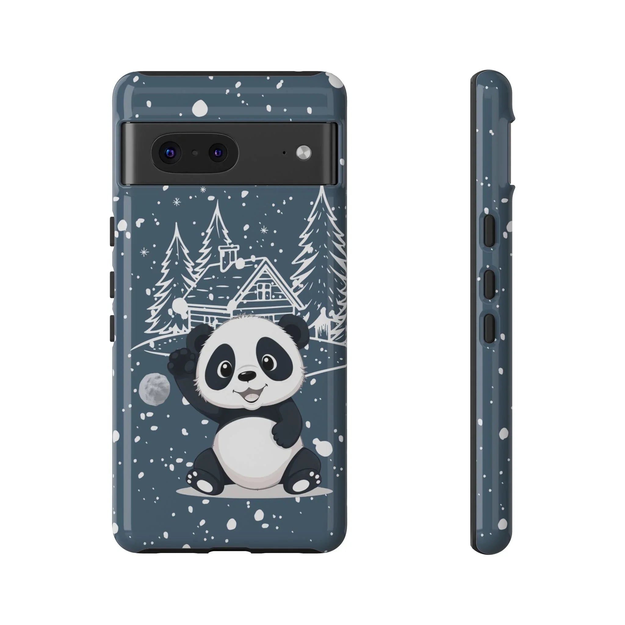 Cute Panda Phone Case for Samsung Galaxy and Google Pixel - KARARMDESIGN