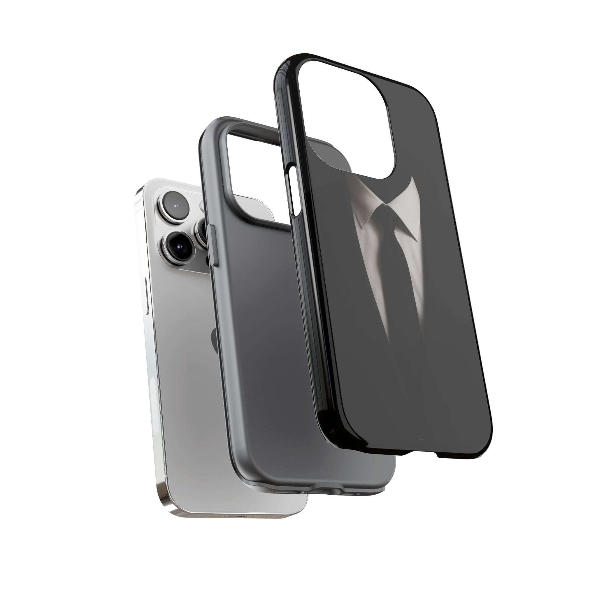 Gentleman's Armor Tough Phone Case – iPhone 11–17 & Galaxy S20–S26