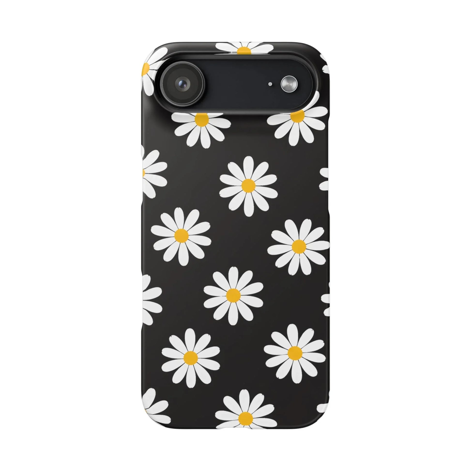 Daisy Charm Phone Case for iPhone 11-17 and Galaxy S20-S25 - KARARMDESIGN