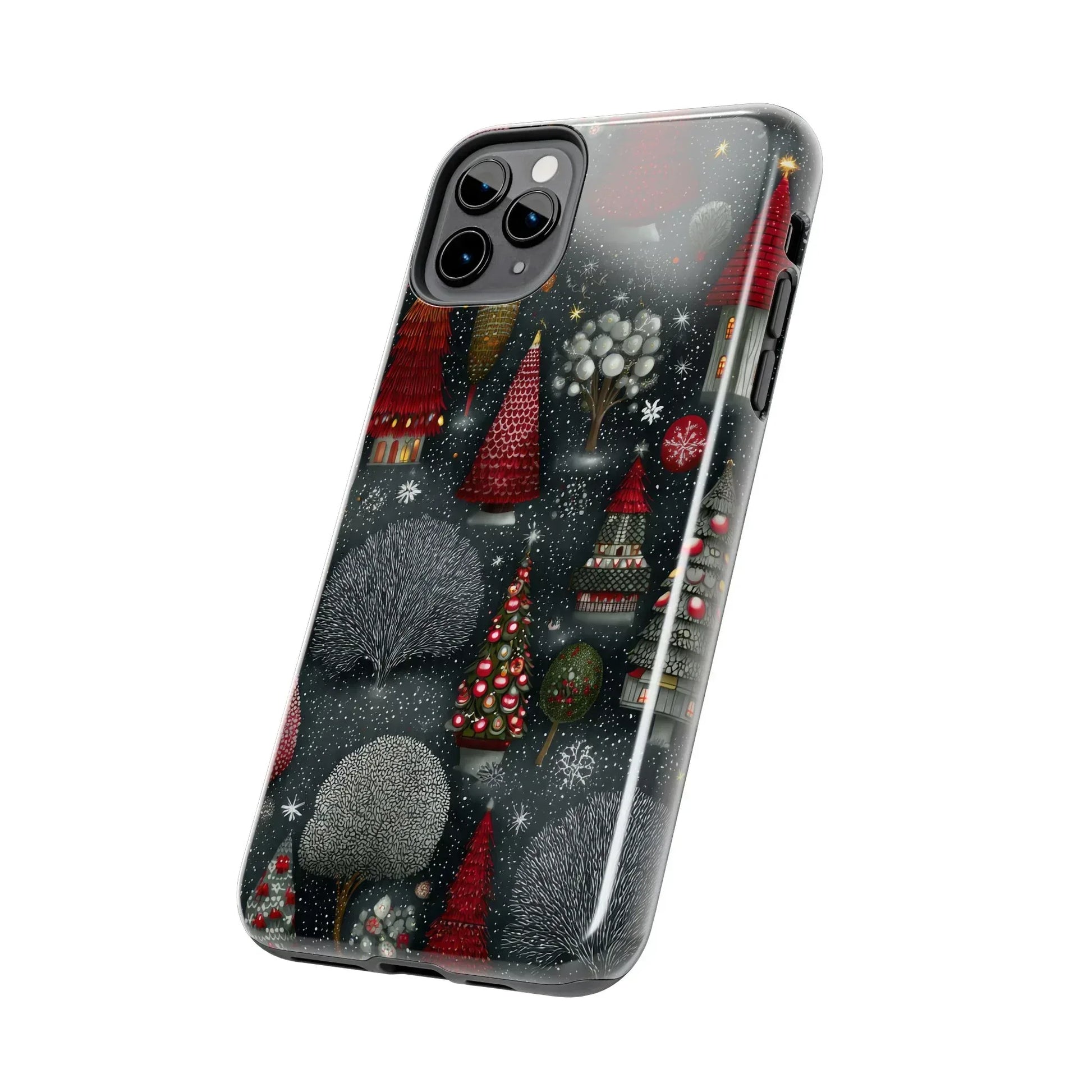 Frosted Fir Magic Phone Case for iPhone 11-17 - KARARMDESIGN
