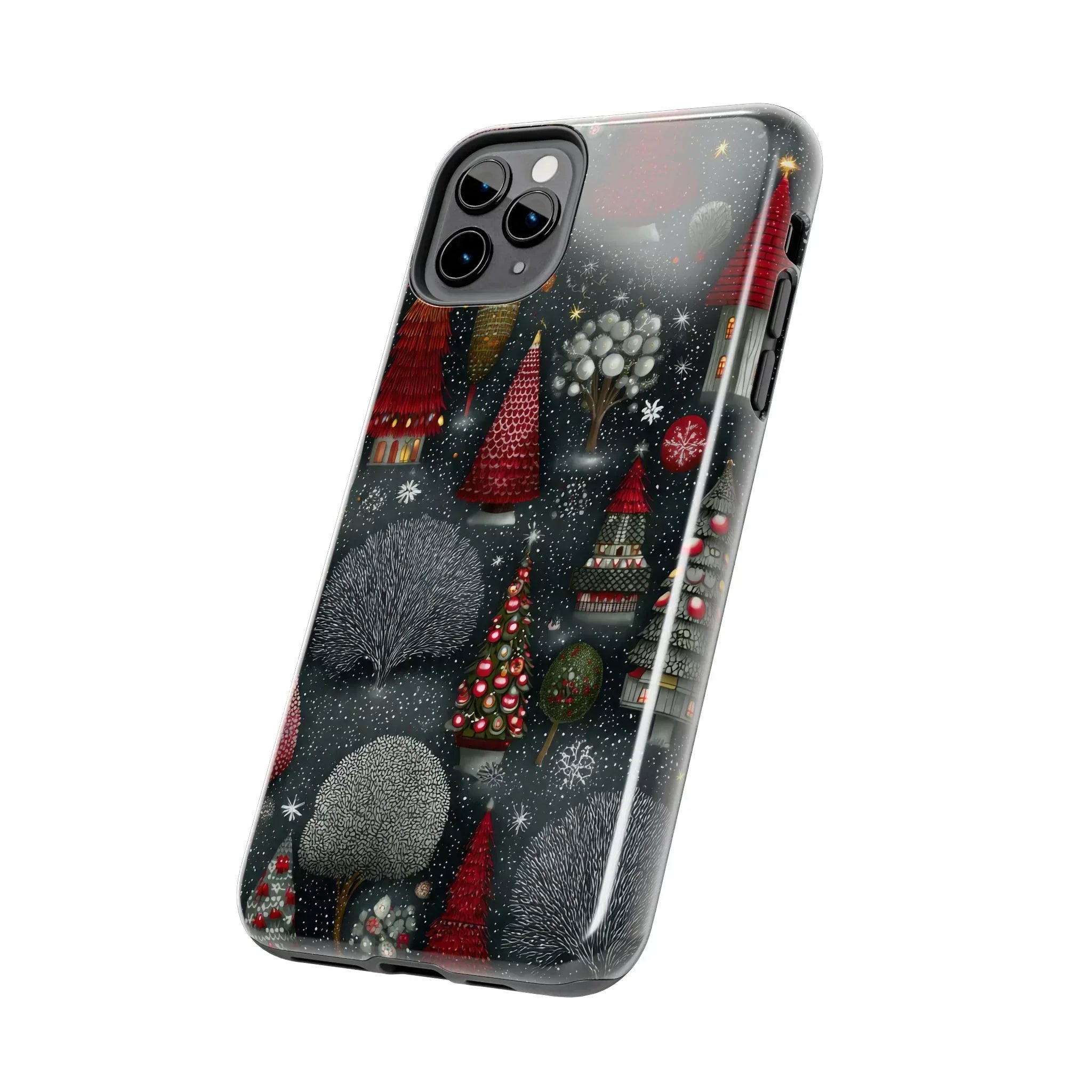 Frosted Fir Magic Phone Case for iPhone 11-17 - KARARMDESIGN