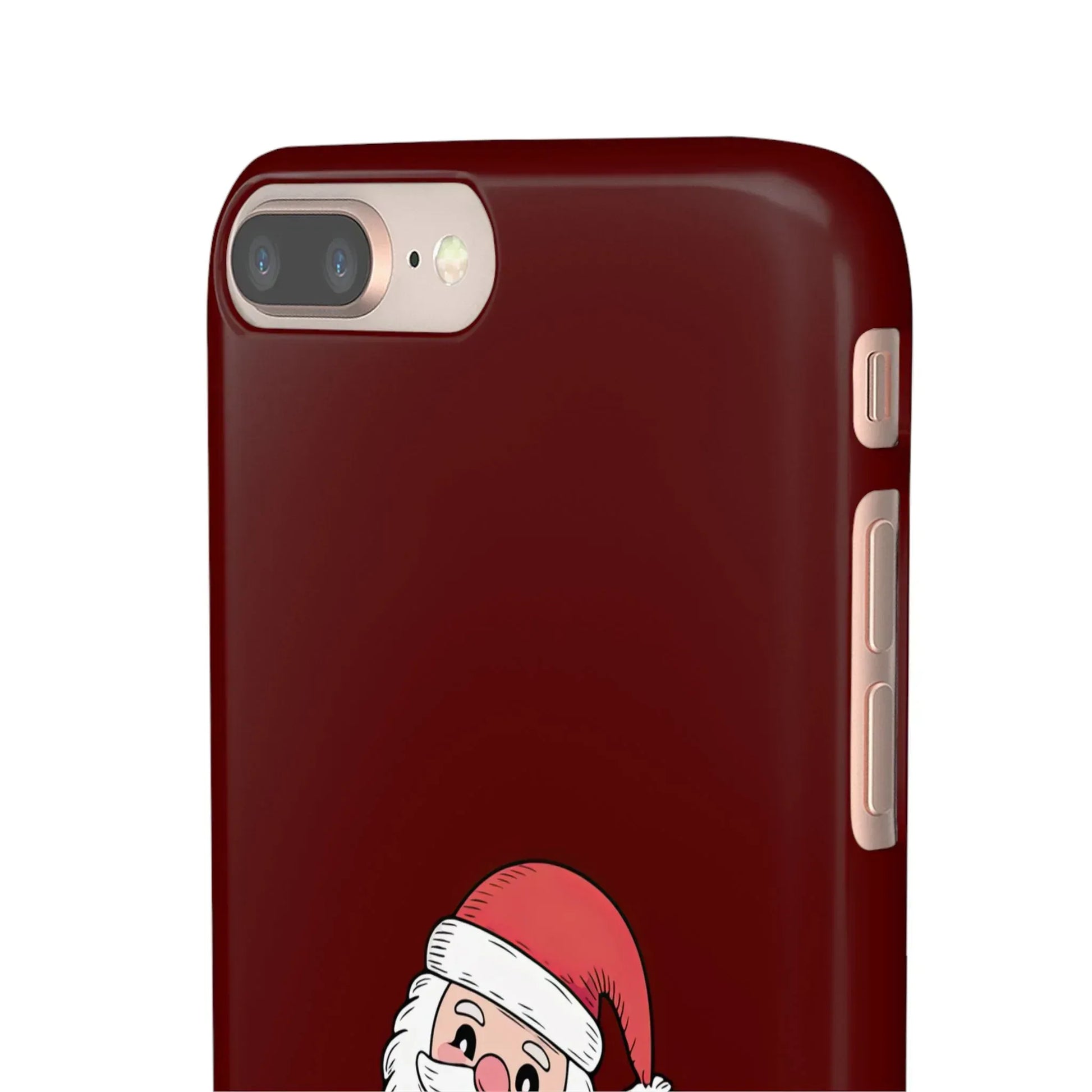 Crimson Claus Phone Case for iPhone 8-17 and Galaxy S20-S25 - KARARMDESIGN