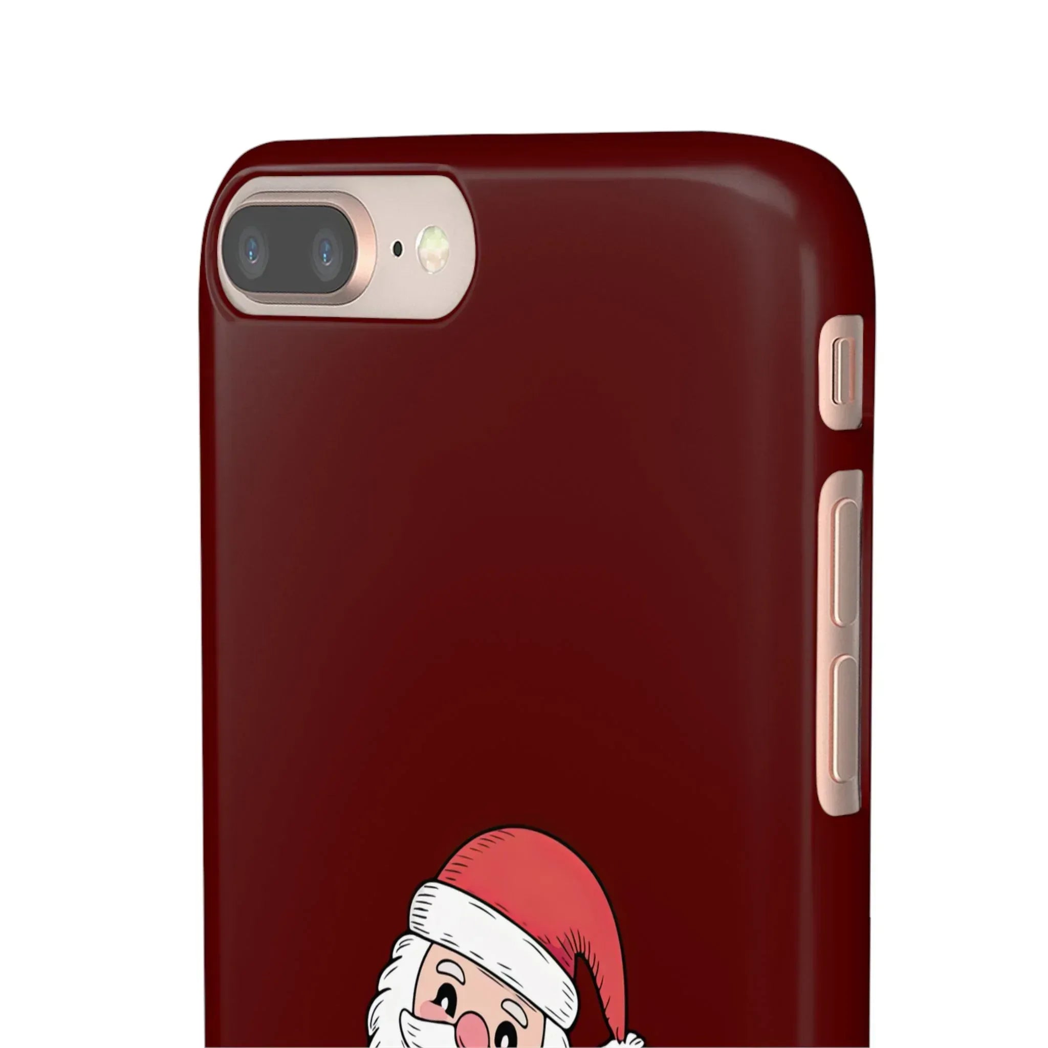 Crimson Claus Phone Case for iPhone 8-17 and Galaxy S20-S25 - KARARMDESIGN