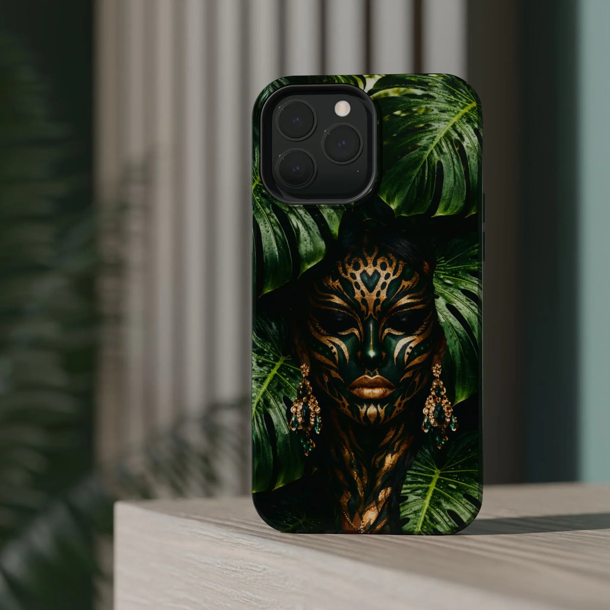 Jungle Spirit Phone Case for iPhone 11-17 - KARARMDESIGN