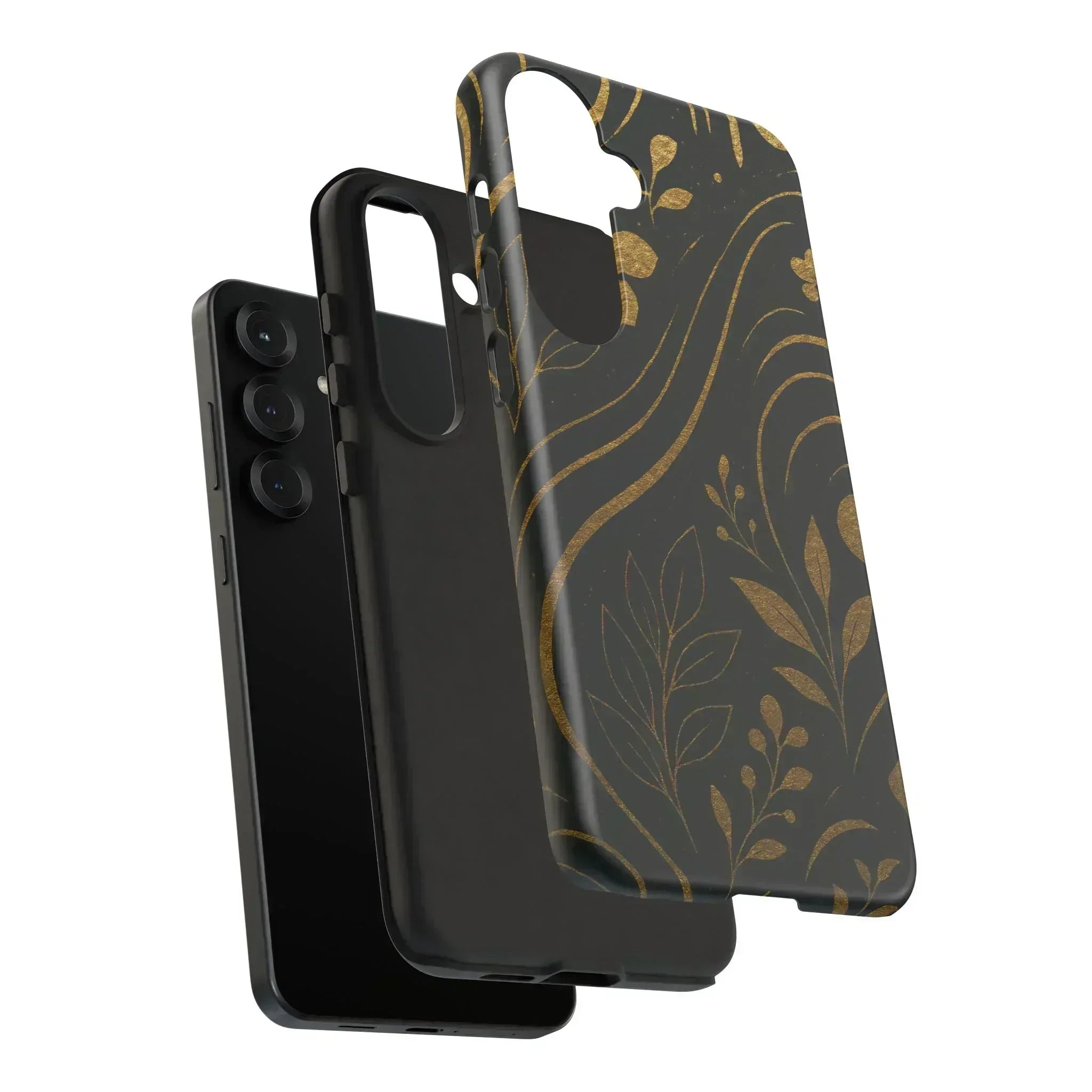 Gold Pattern Phone Case for Galaxy and Pixel - KARARMDESIGN