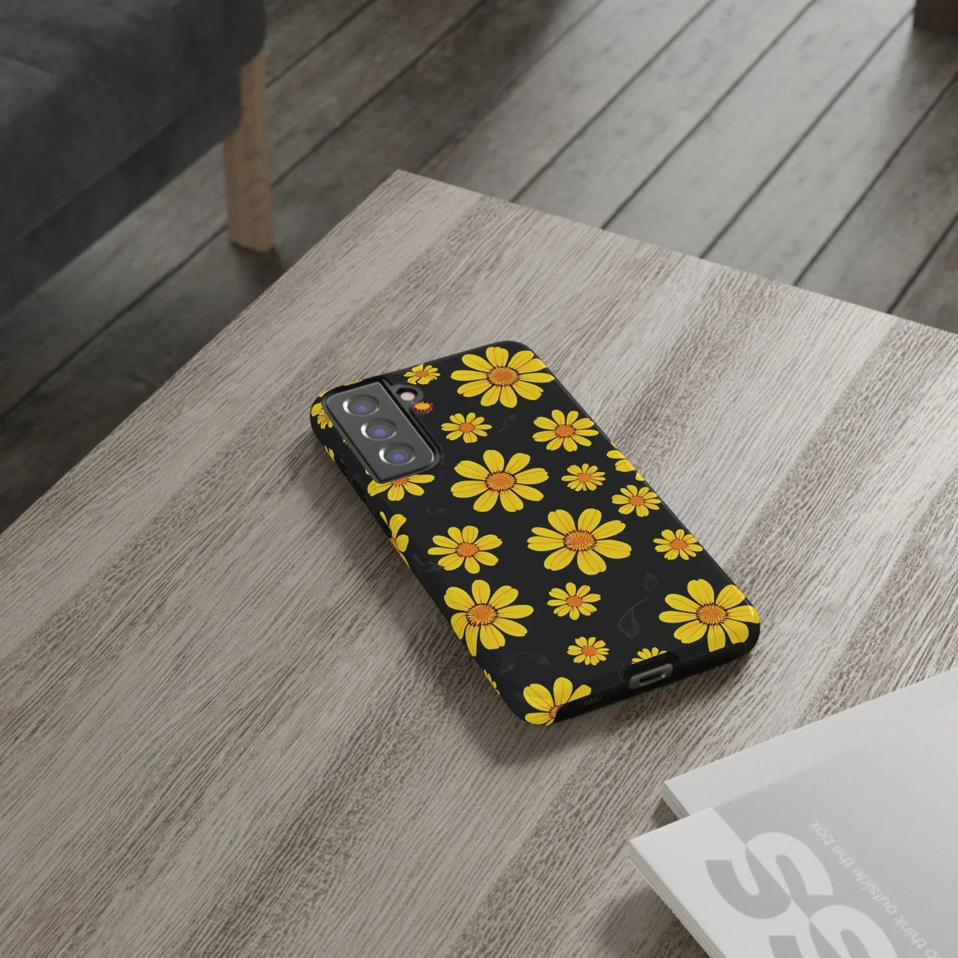 Elegant Floral Phone Case for Samsung Galaxy S20-S25 - KARARMDESIGN