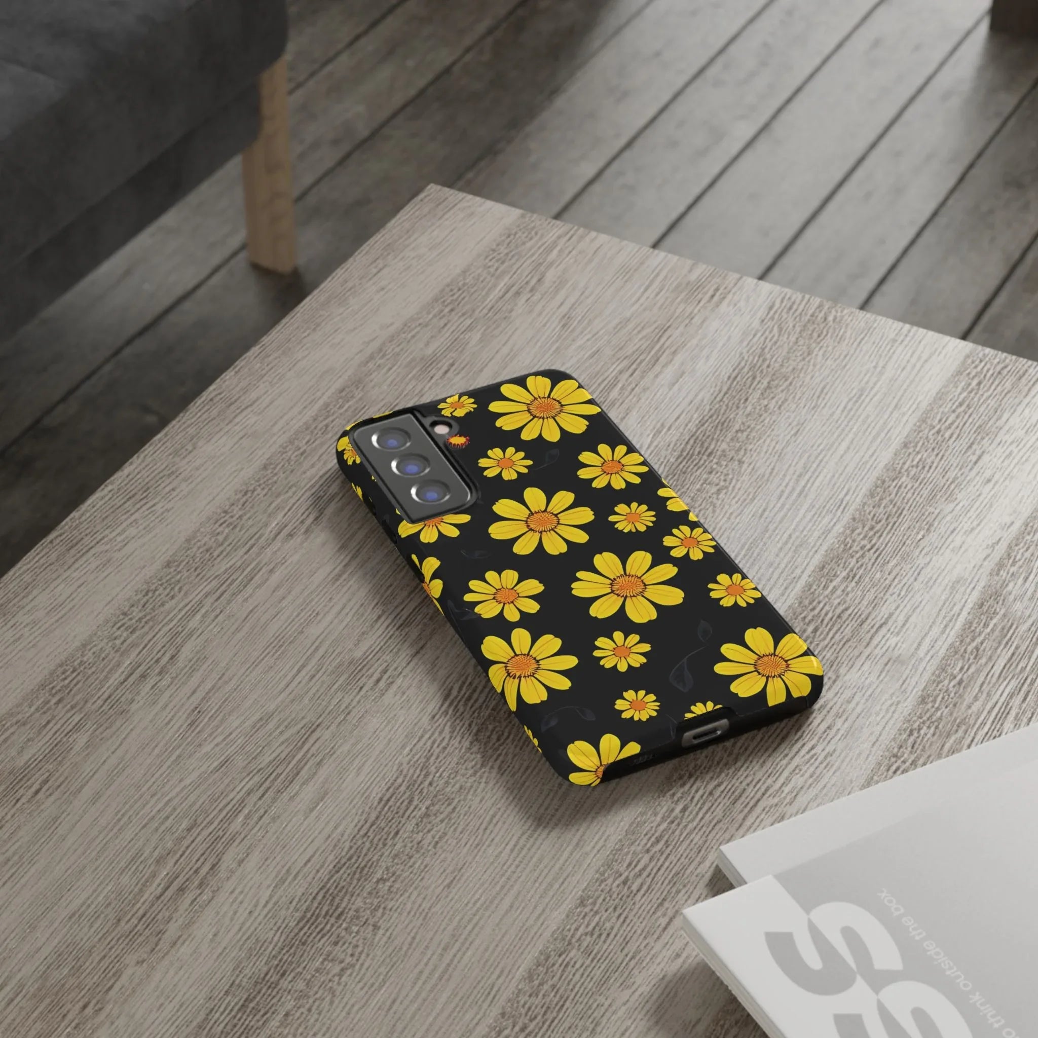 Elegant Floral Phone Case for Samsung Galaxy S20-S25 - KARARMDESIGN