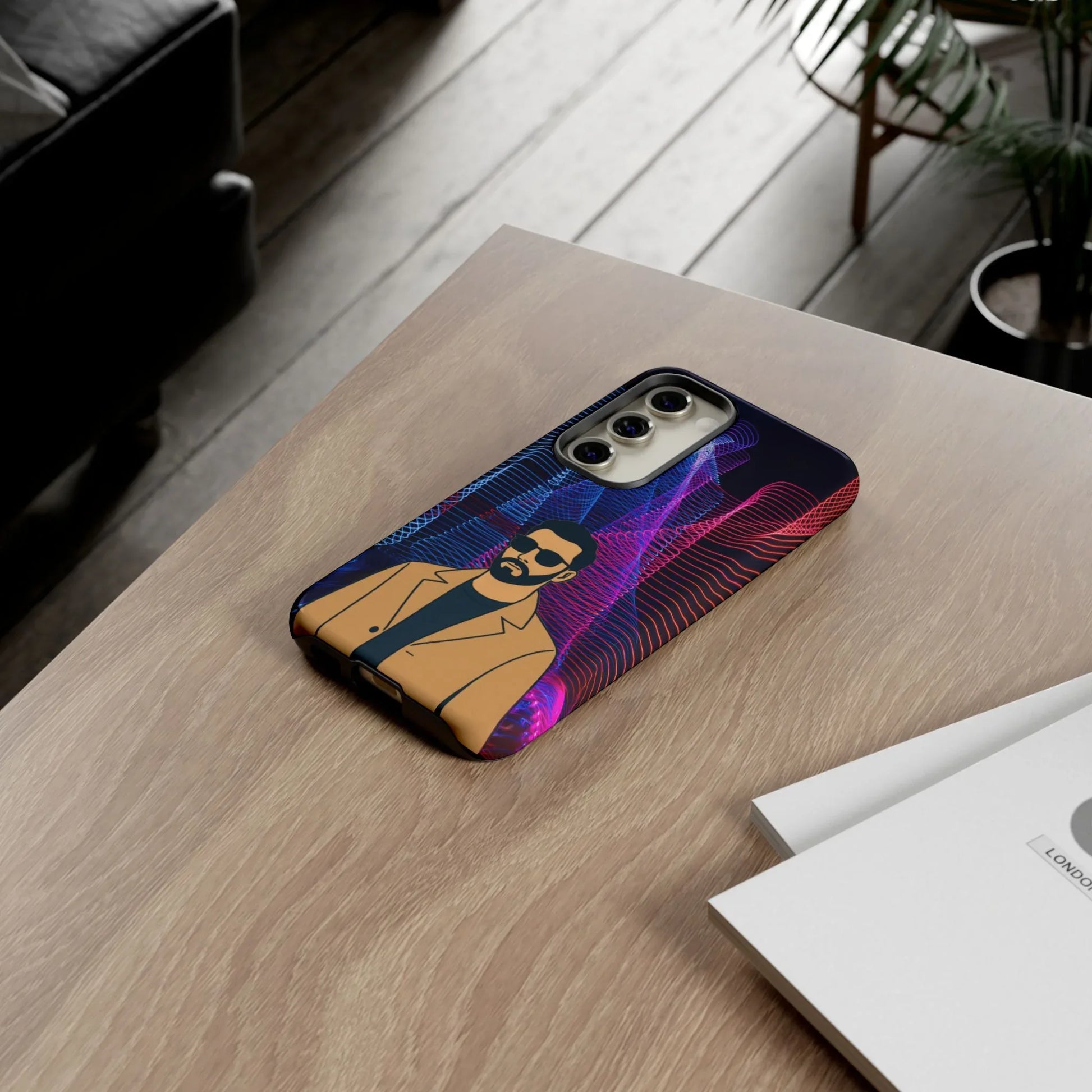Bearded Style Phone Case for iPhone 11-17 and Galaxy S20-S25 - KARARMDESIGN