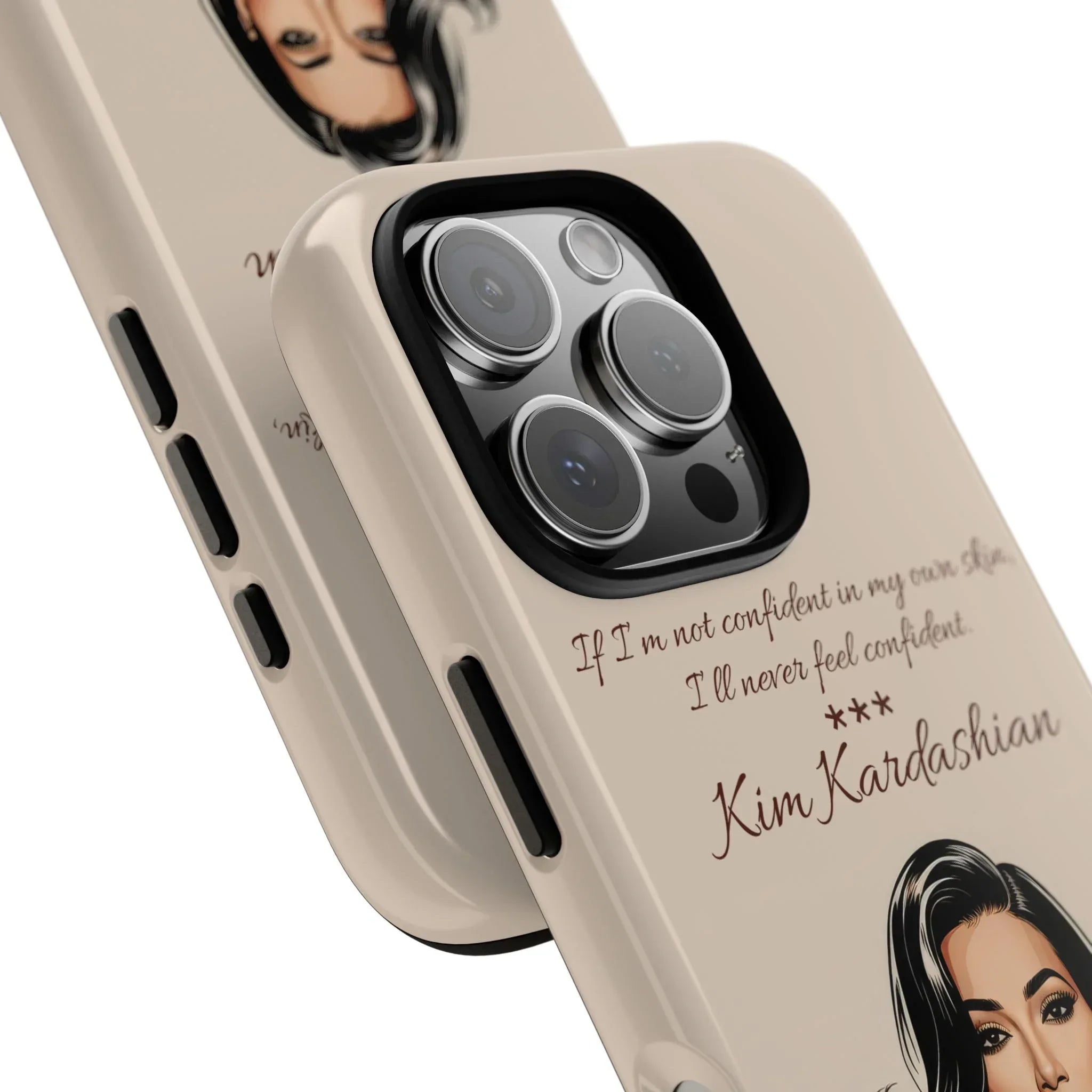 Kim Kardashian Quote Phone Case – Illustrated for iPhone 15-17 Models - KARARMDESIGN