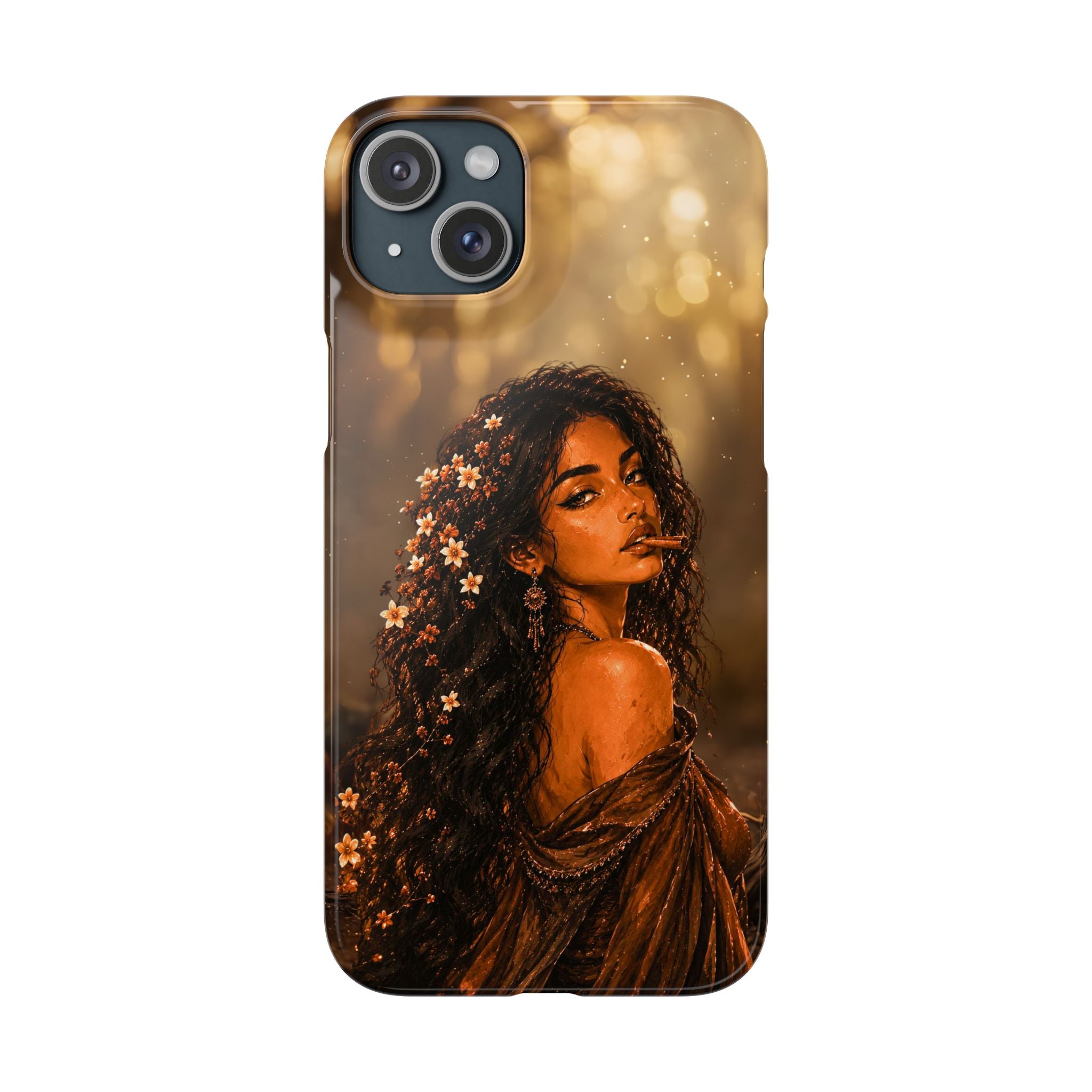 Cinnamon Girl Phone Case for iPhone 11-17 & Samsung Galaxy S20-S26