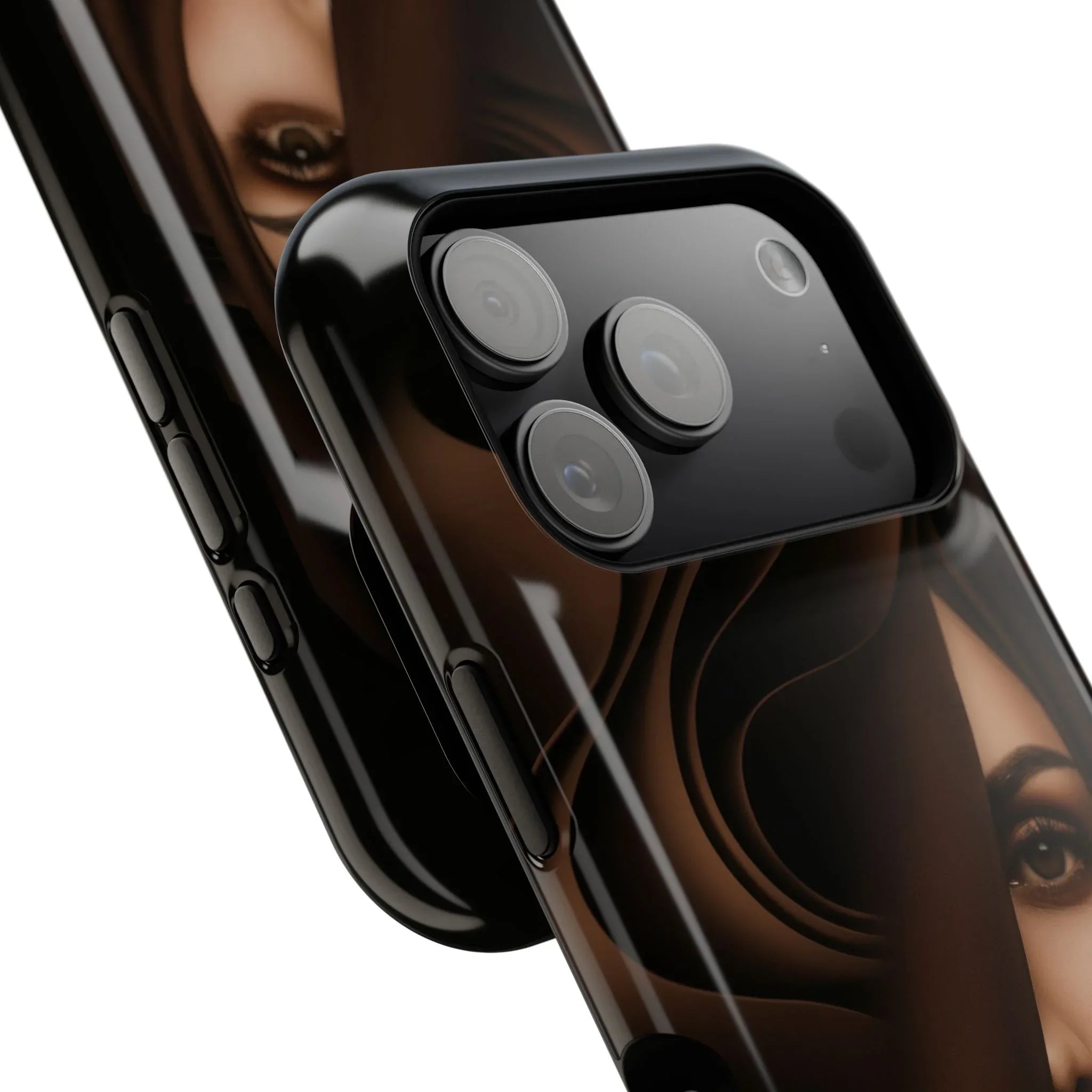 Mystery Woman Phone Case for iPhone 17, Air, Pro, Pro Max - KARARMDESIGN