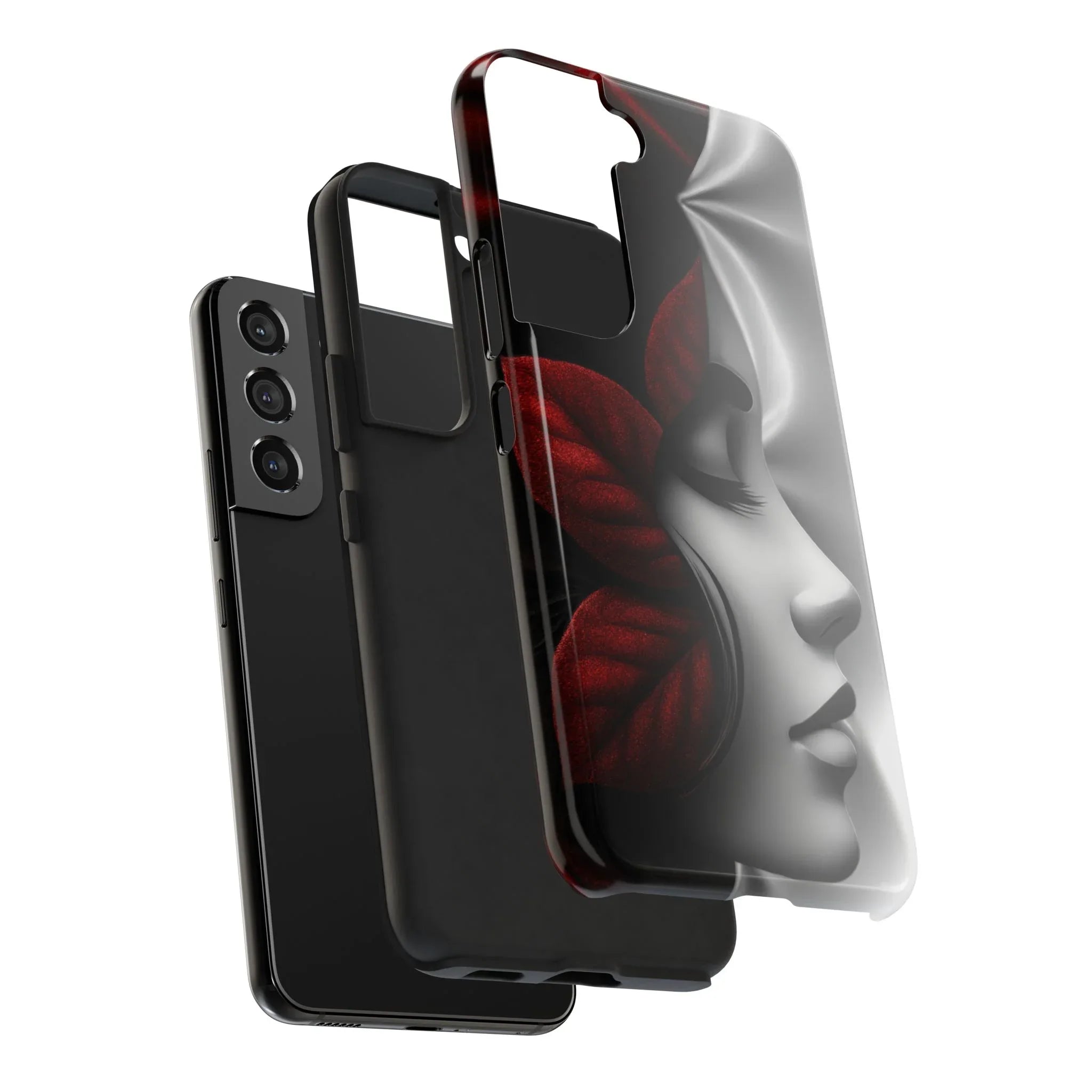 Whispered Grace Phone Case for iPhone 11-17 and Galaxy S21-S25 - KARARMDESIGN