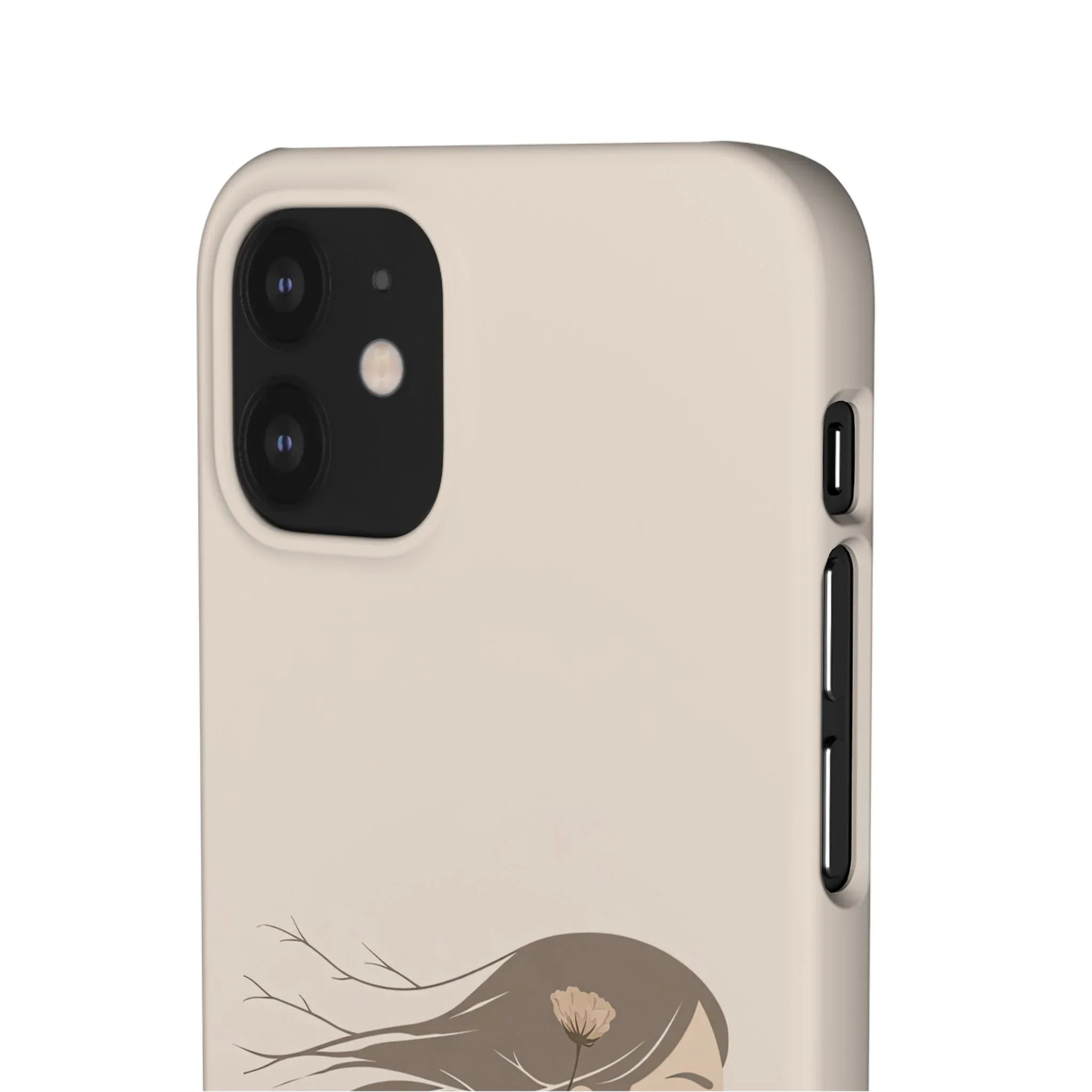 Graceful Strength Phone Case for iPhone 11-17 and Galaxy S20-25 - KARARMDESIGN