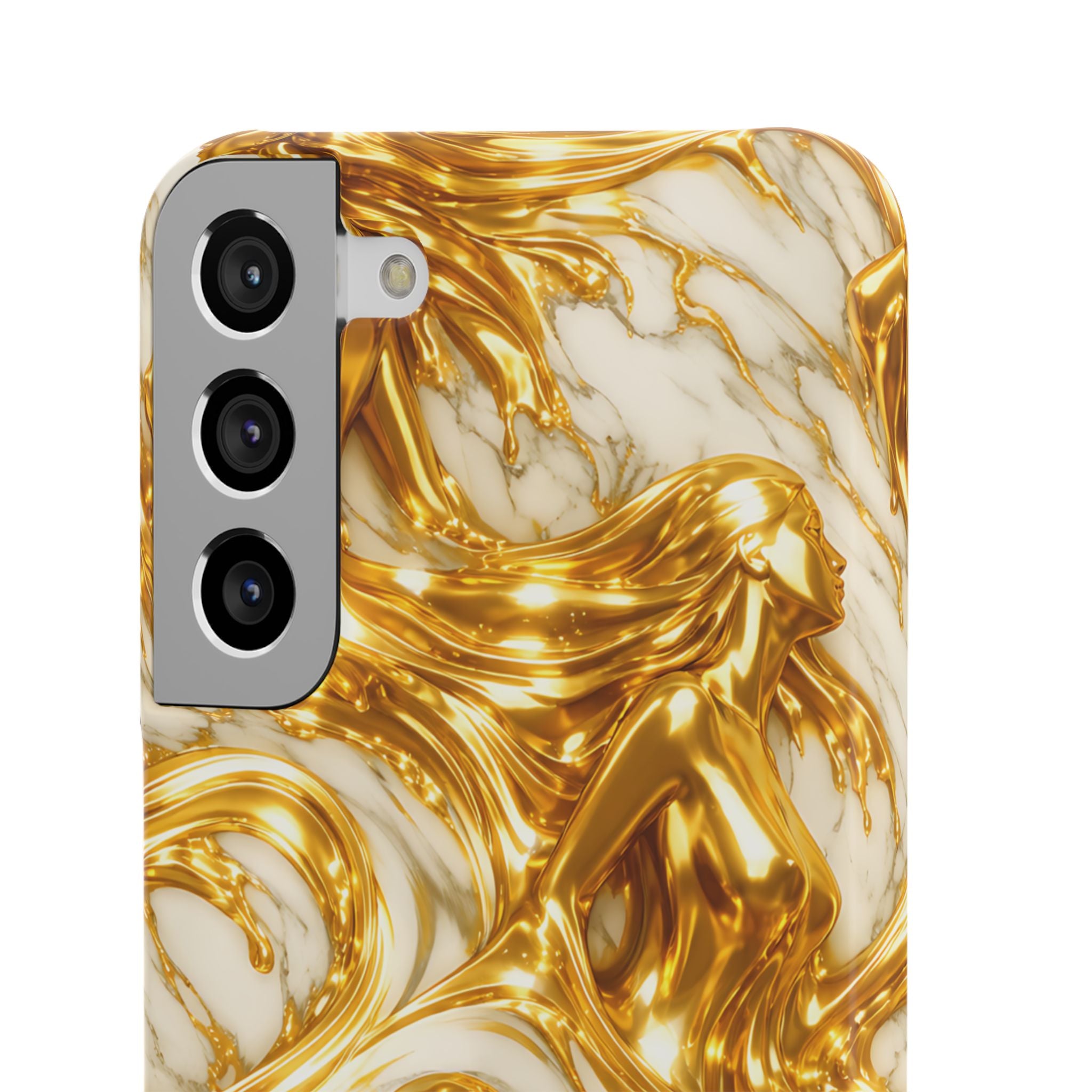 Divine Gold Woman Snap Phone Case for iPhone & Galaxy