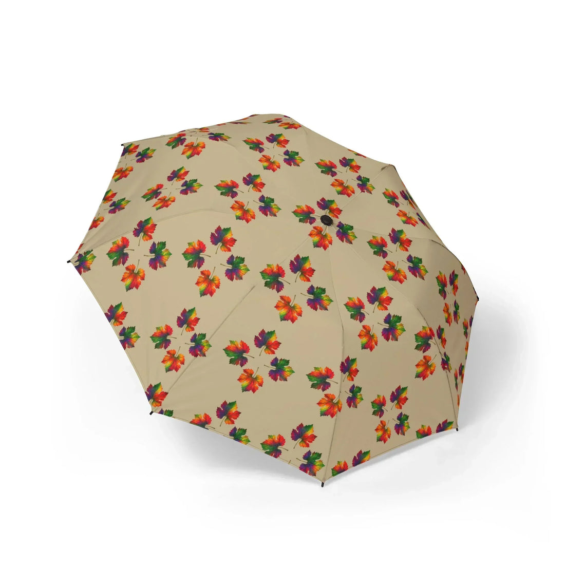 Fall Harmony Umbrella — Semi-Automatic Foldable Umbrella - KARARMDESIGN
