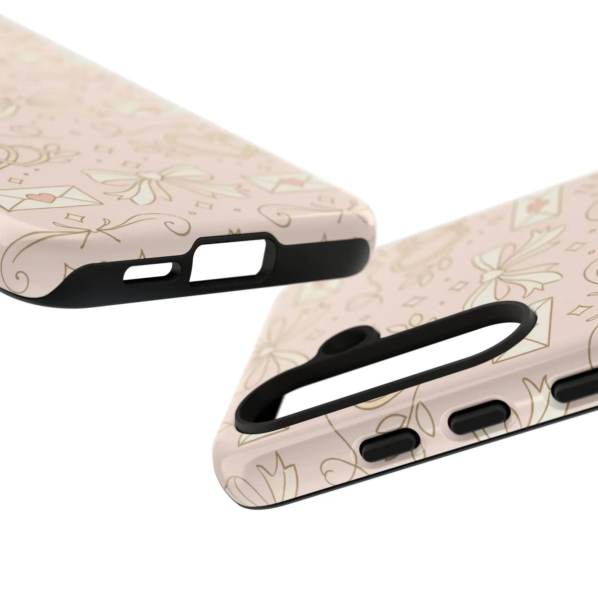 Sweet Romance Tough Phone Case for iPhone 11–17 & Galaxy S10–S25 - KARARMDESIGN