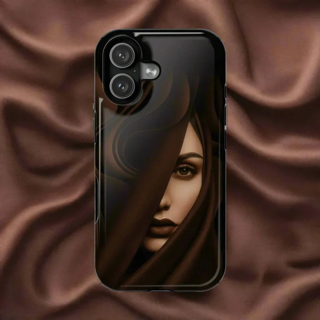 Mystery Woman Phone Case for iPhone 17, Air, Pro, Pro Max - KarArmDesign