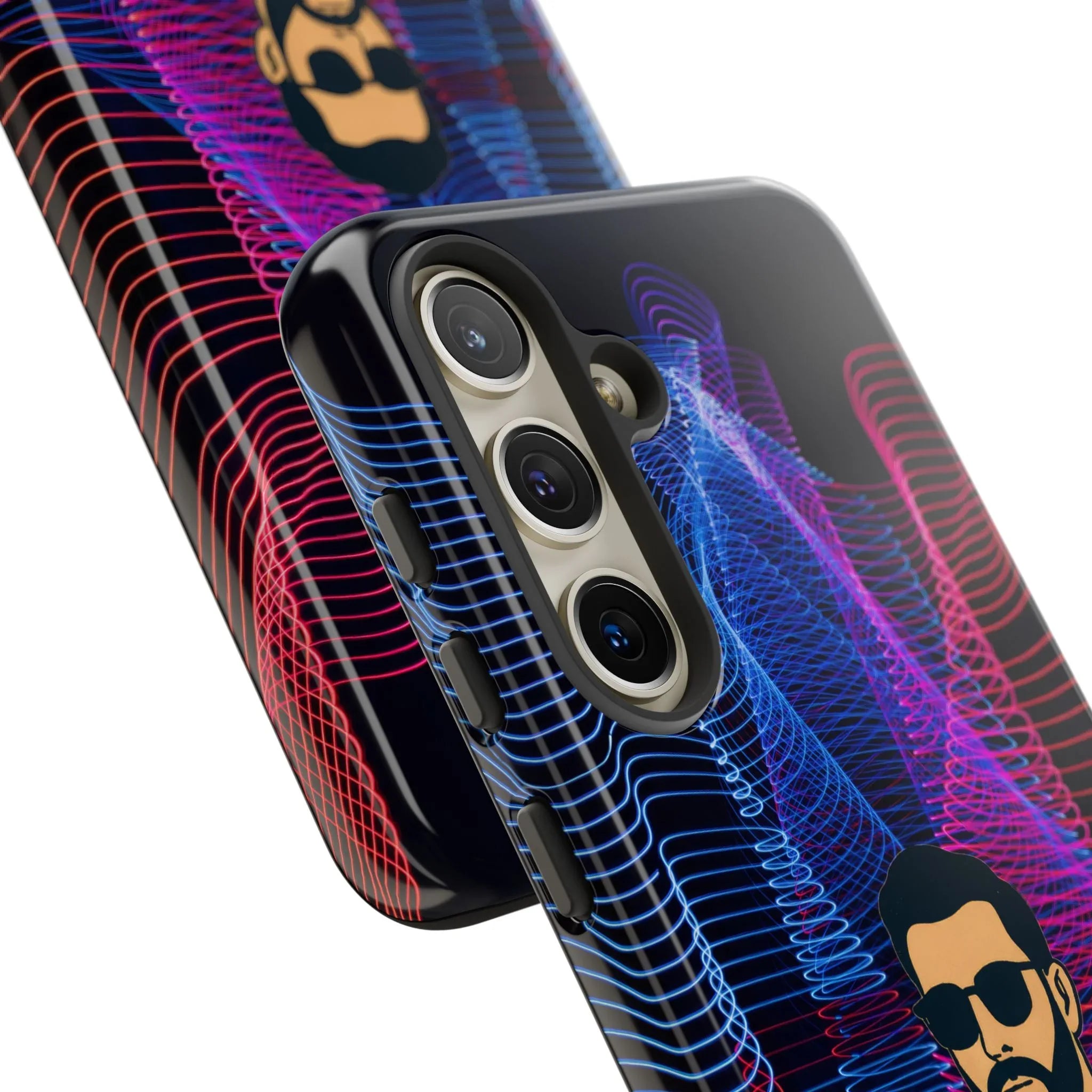 Bearded Style Phone Case for iPhone 11-17 and Galaxy S20-S25 - KARARMDESIGN