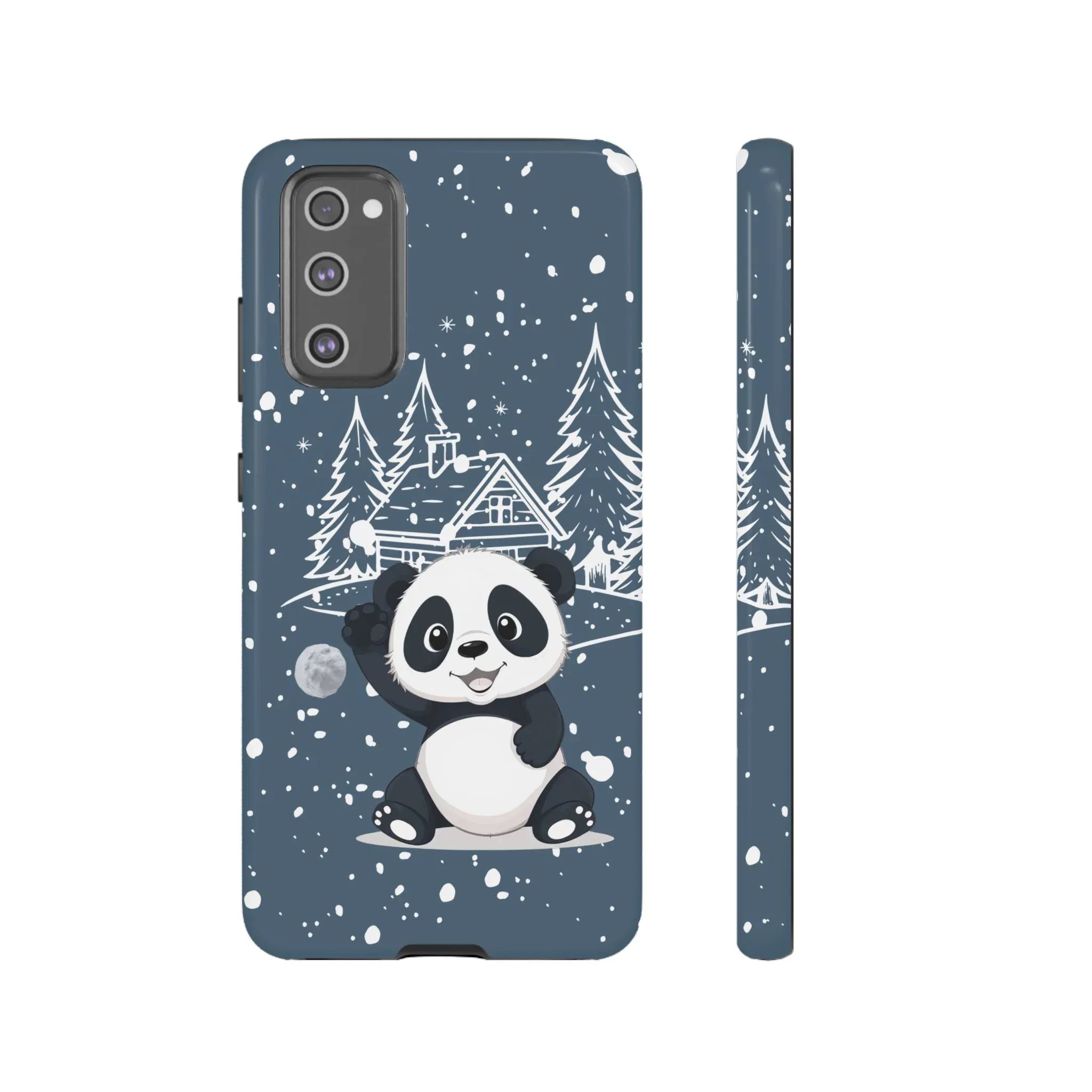 Cute Panda Phone Case for Samsung Galaxy and Google Pixel - KARARMDESIGN