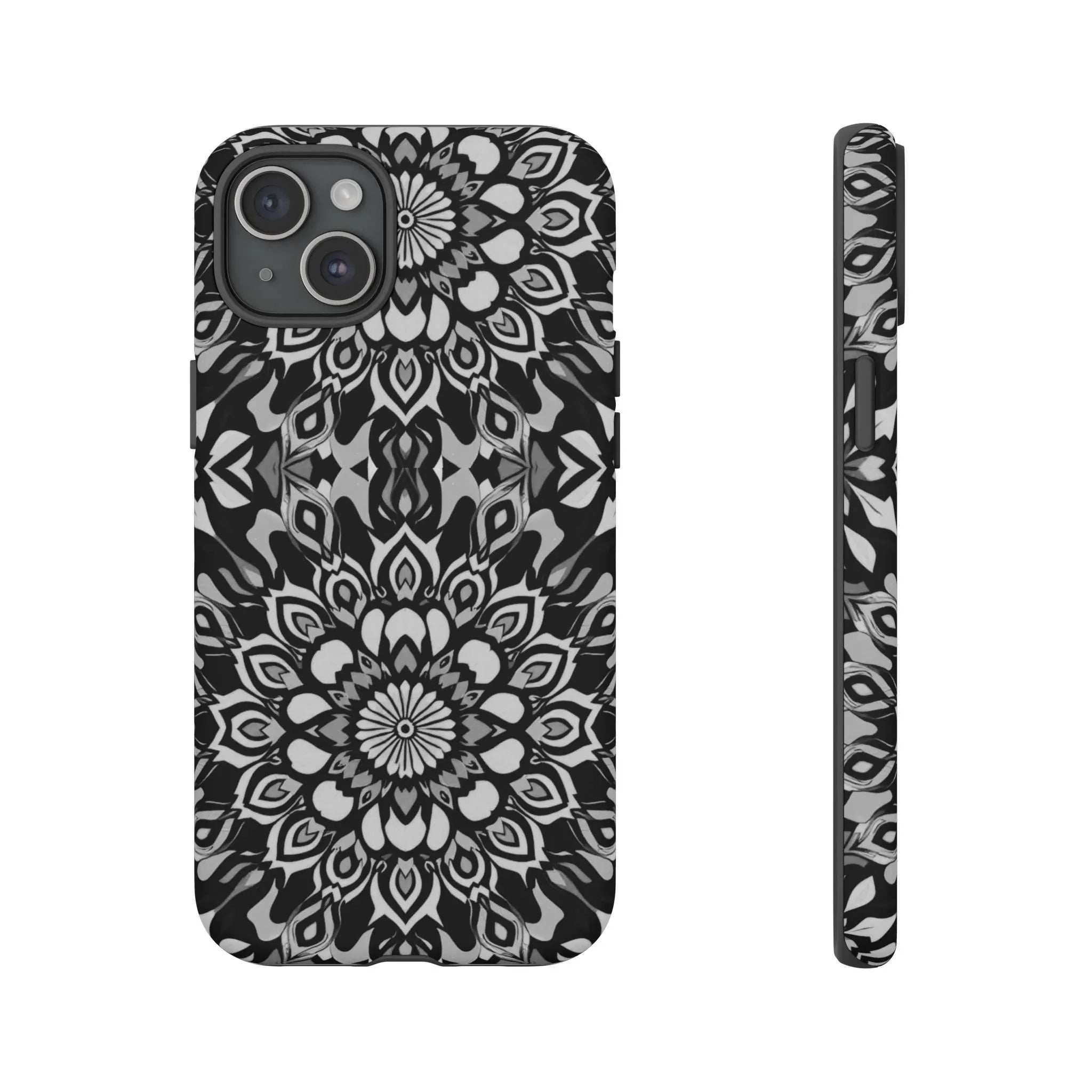 Mandala Phone Case for iPhone and Galaxy - KARARMDESIGN